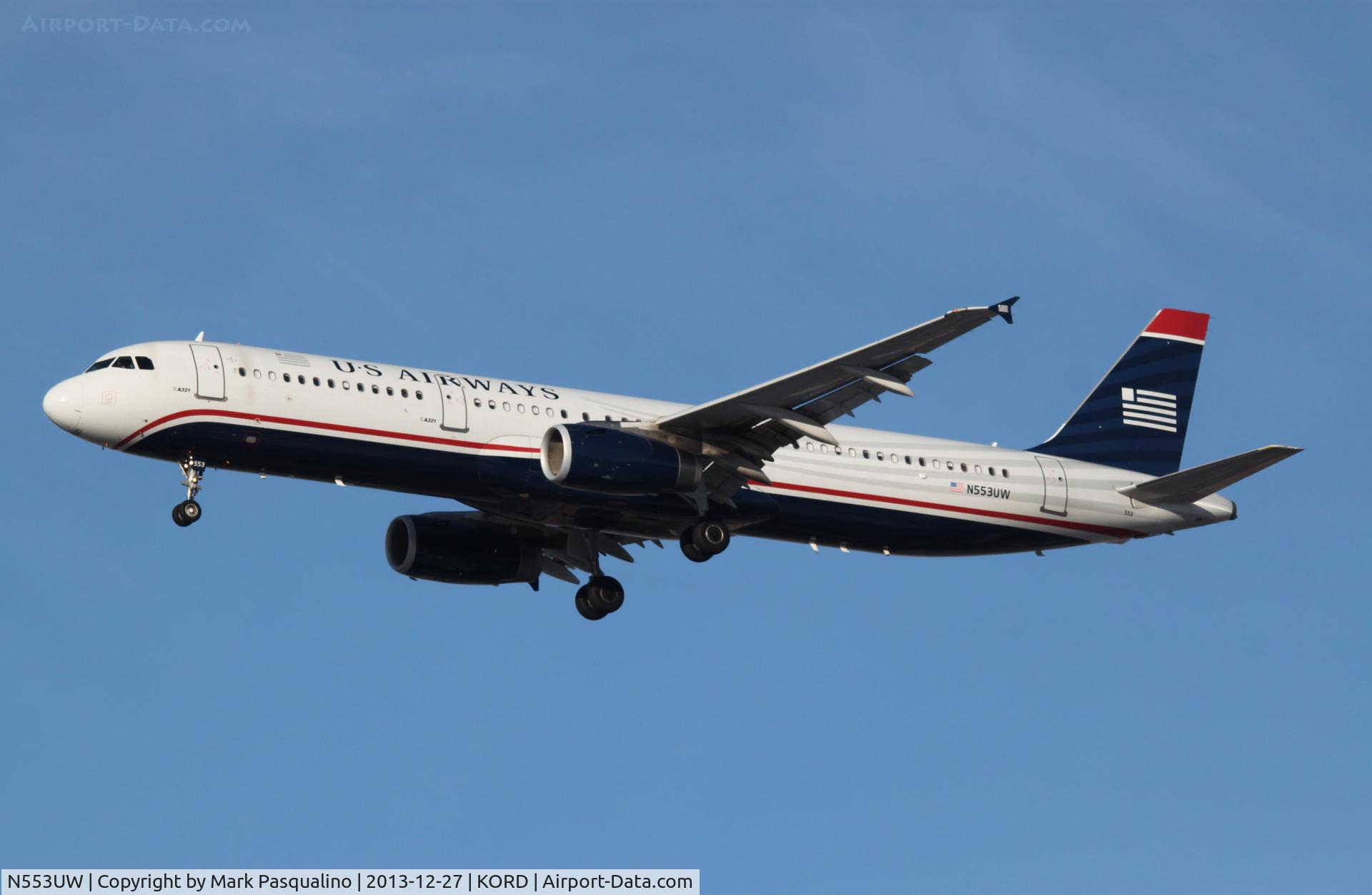 N553UW, 2011 Airbus A321-231 C/N 4960, Airbus A321