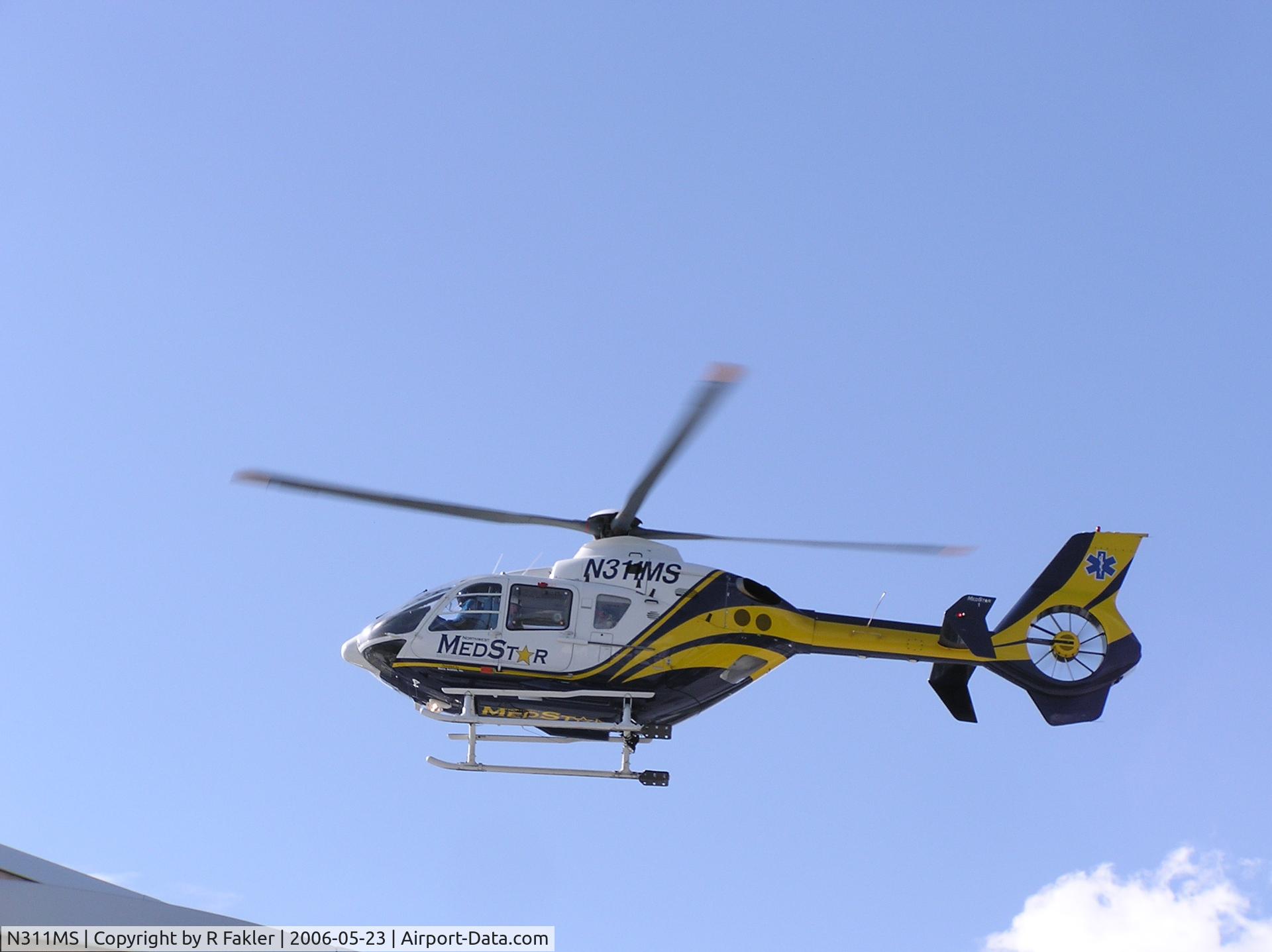 N311MS, 1998 Eurocopter EC-135P-1 C/N 0073, Photo taken in Moses Lake, WA