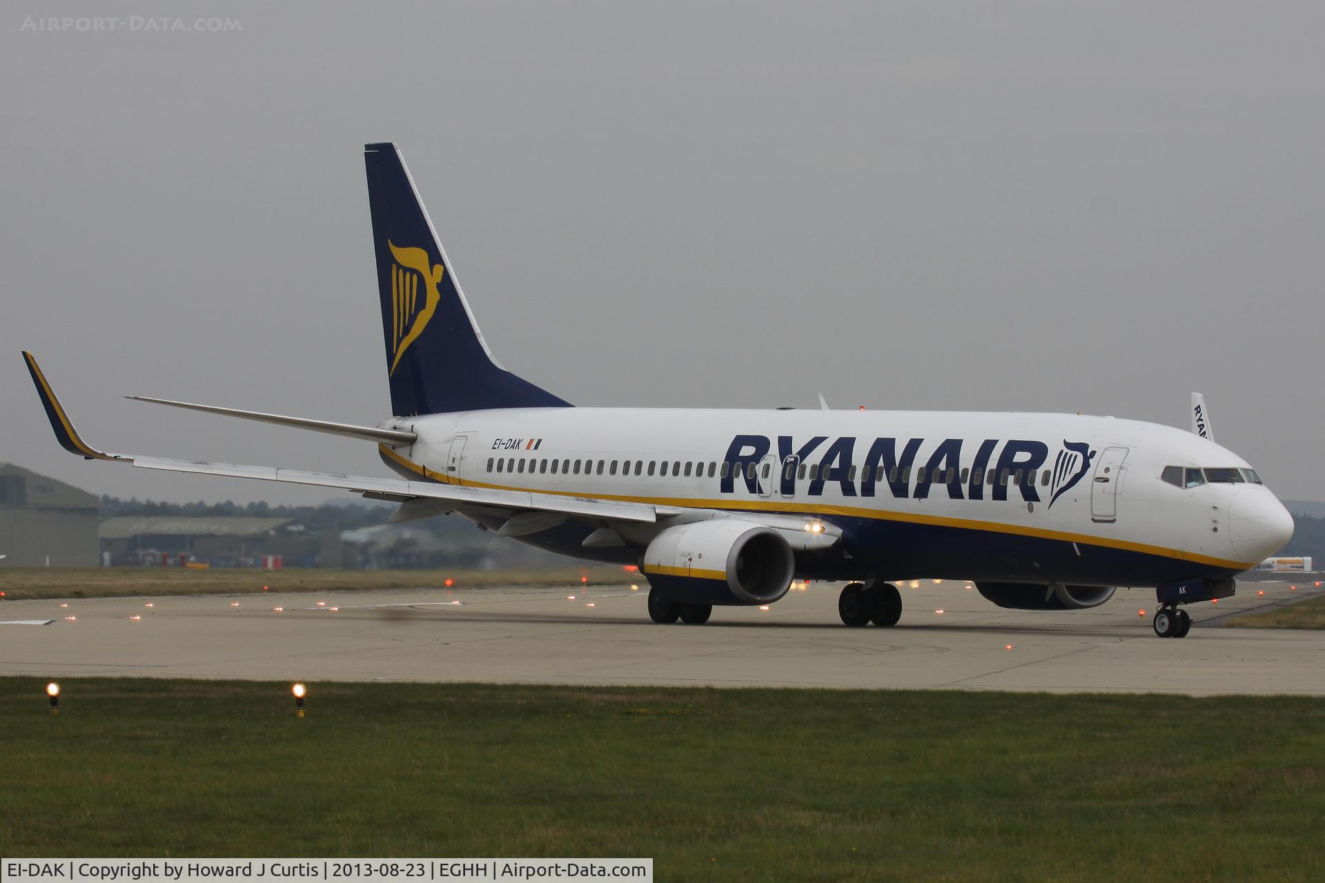 EI-DAK, 2003 Boeing 737-8AS C/N 33717, Ryanair