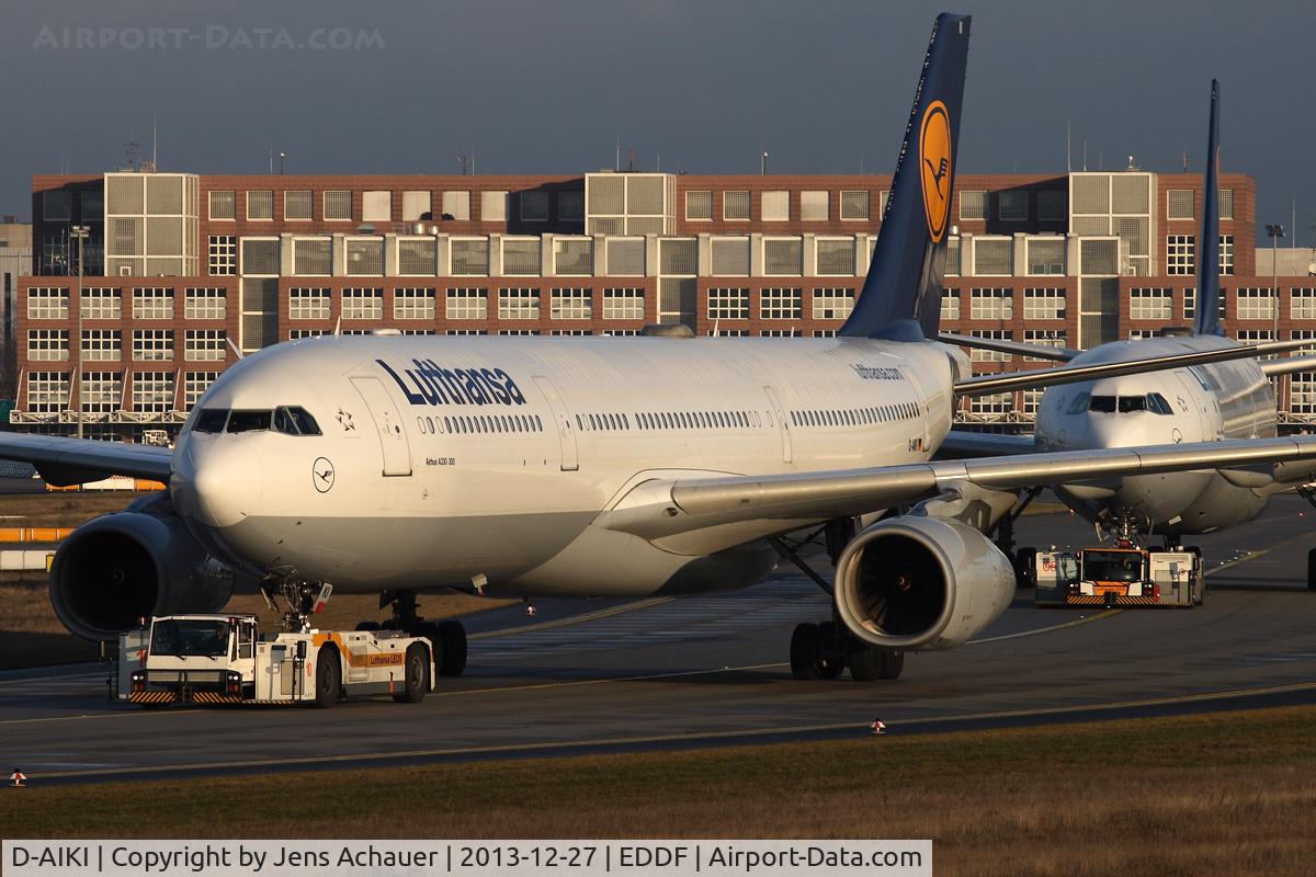 D-AIKI, 2005 Airbus A330-343X C/N 687, towed to the south of the airport