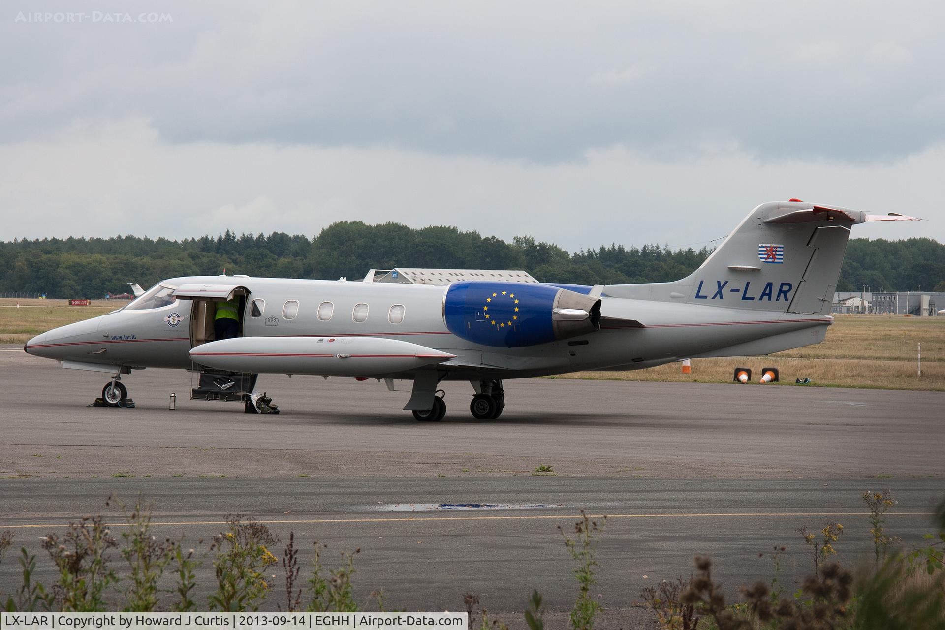 LX-LAR, 1989 Learjet 35A C/N 35A-653, Luxembourg Air Ambulance.