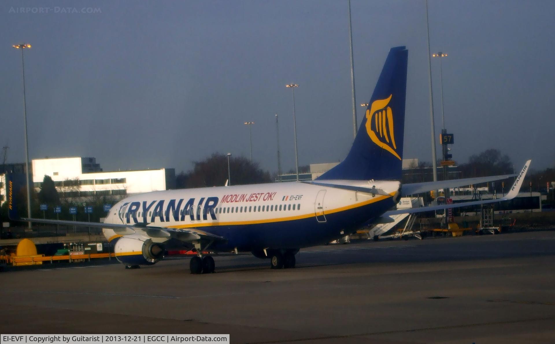 EI-EVF, 2012 Boeing 737-8AS C/N 40291, Almost at the hold for 23R