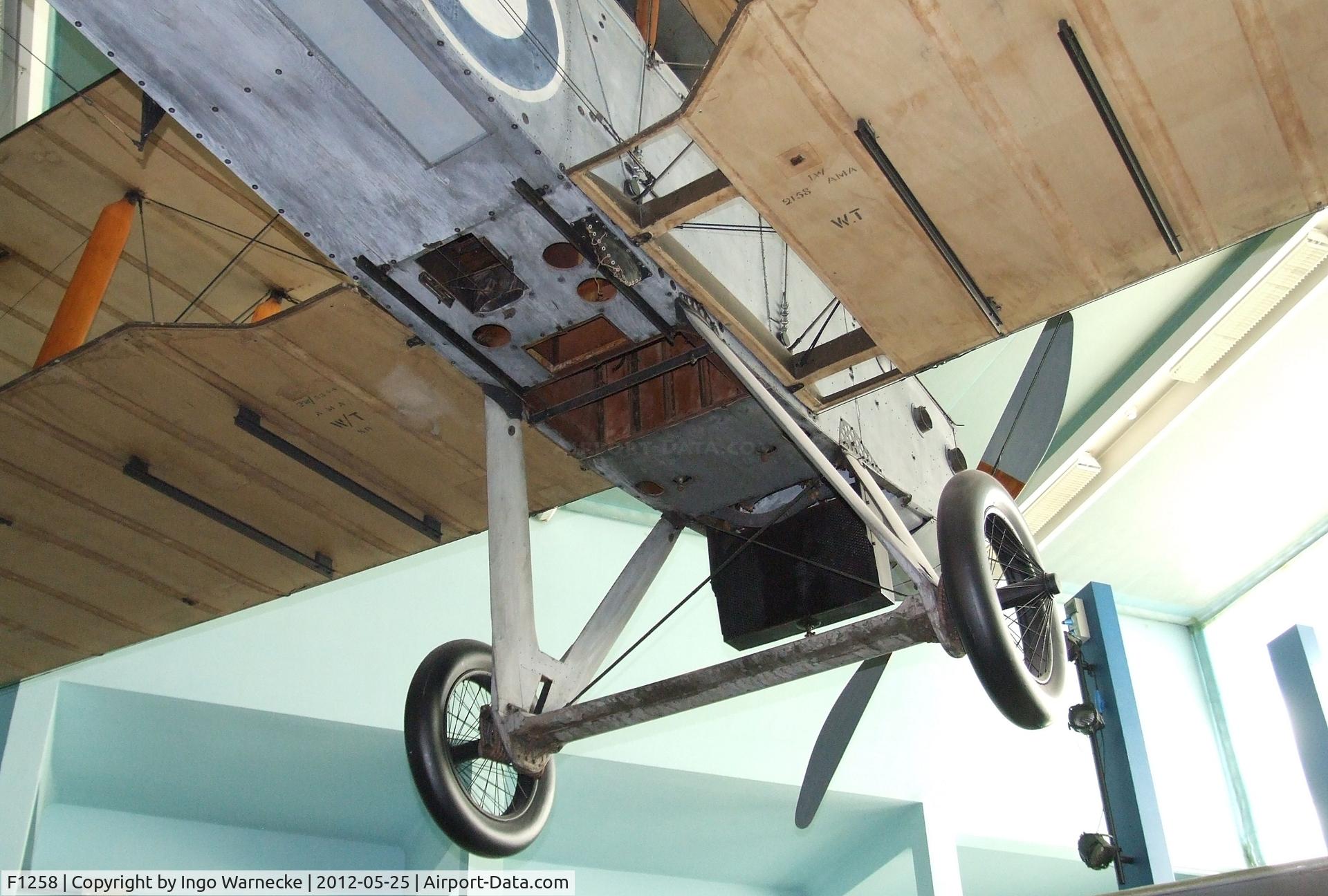 F1258, De Havilland DH-9 C/N Not found F1258, De Havilland D.H.9 at the Musee de l'Air, Paris/Le Bourget