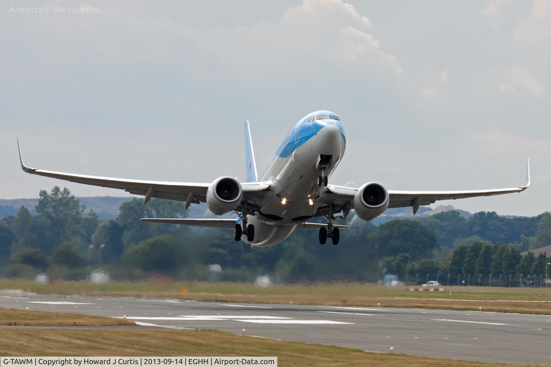 G-TAWM, 2013 Boeing 737-8K5 C/N 37249, Thomson Airways.