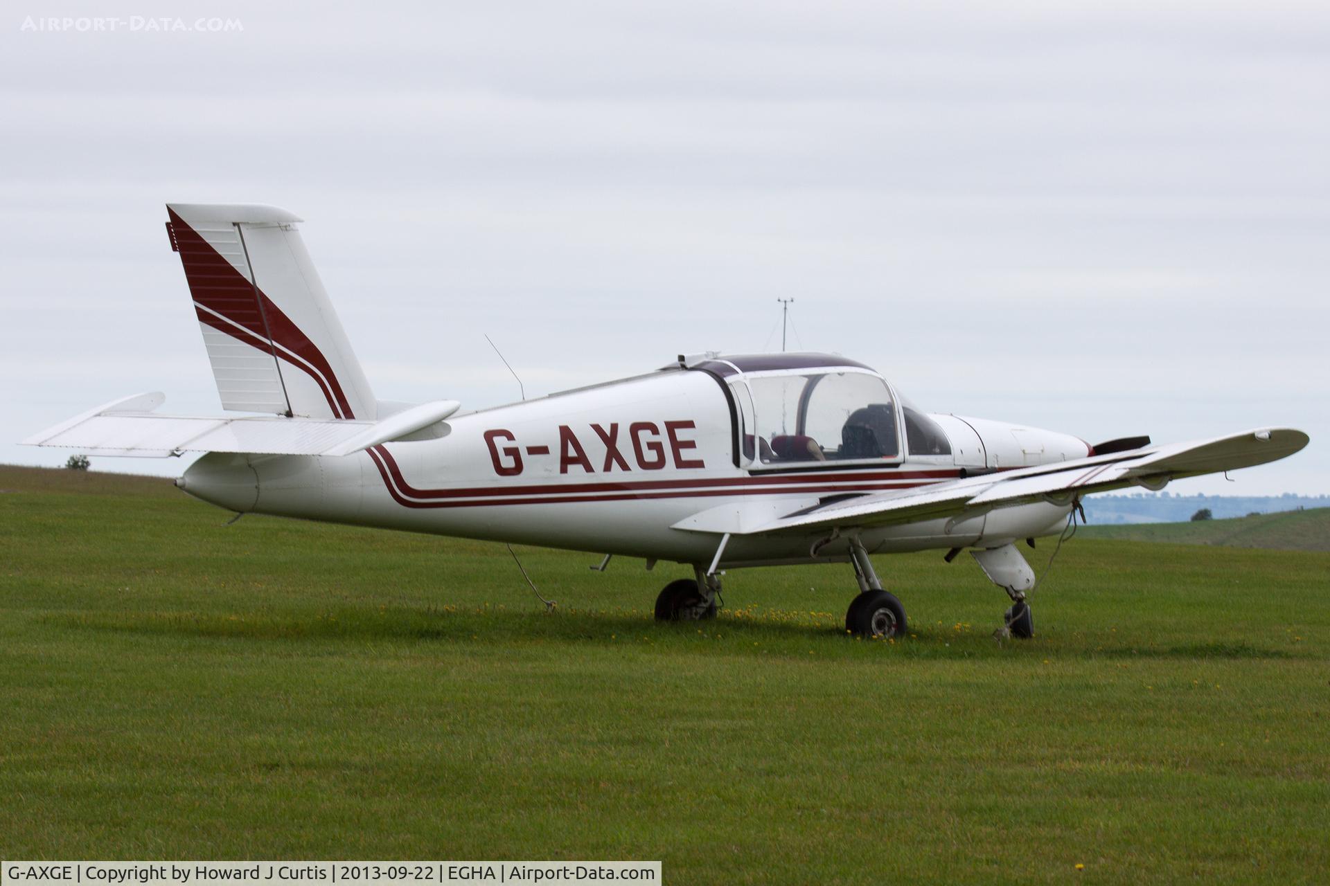 G-AXGE, 1969 Socata MS-880B Rallye Club C/N 1353, A temporary resident here.