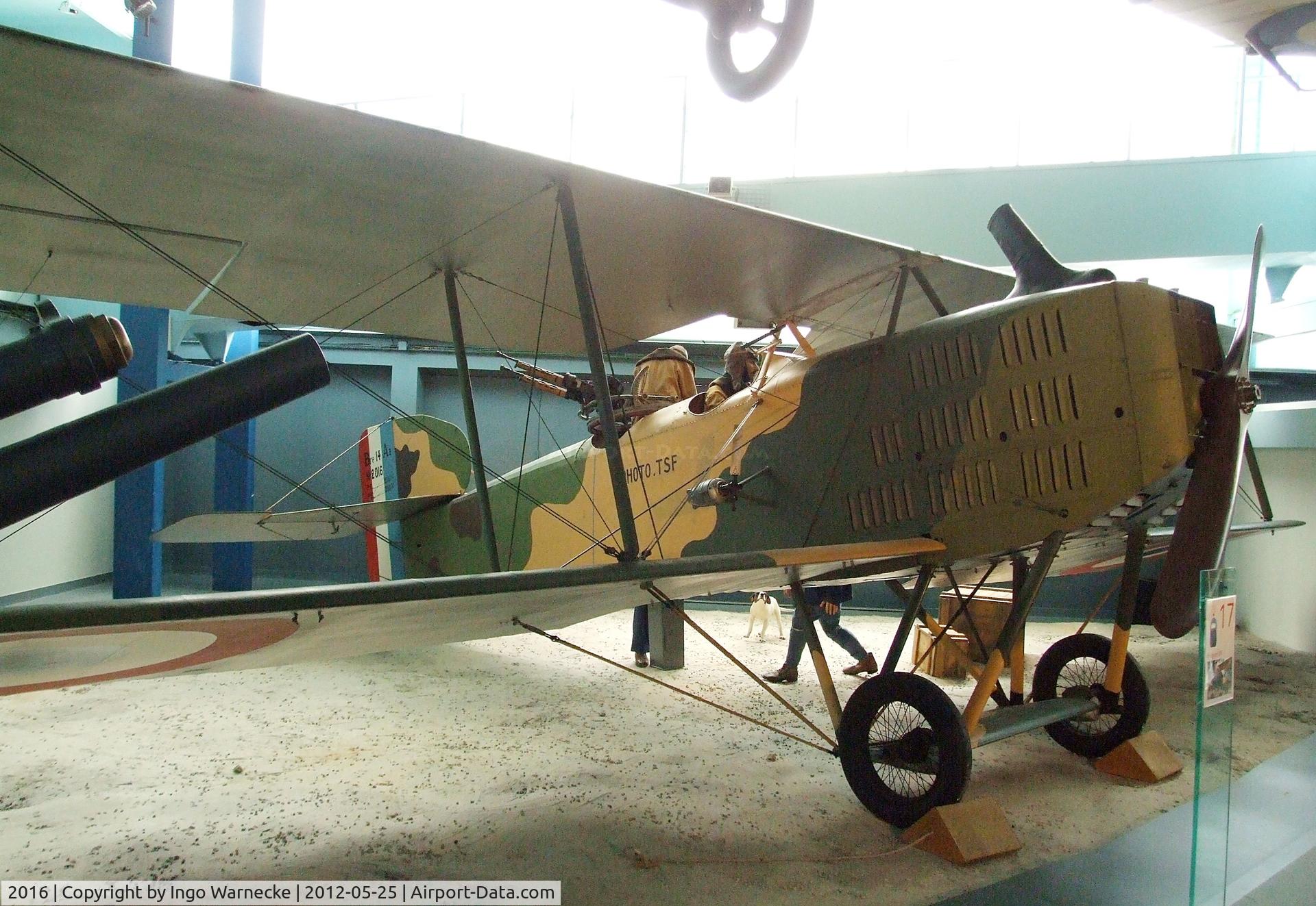 2016, Breguet 14A2 C/N 2016, Breguet Br.14A2 at the Musee de l'Air, Paris/Le Bourget