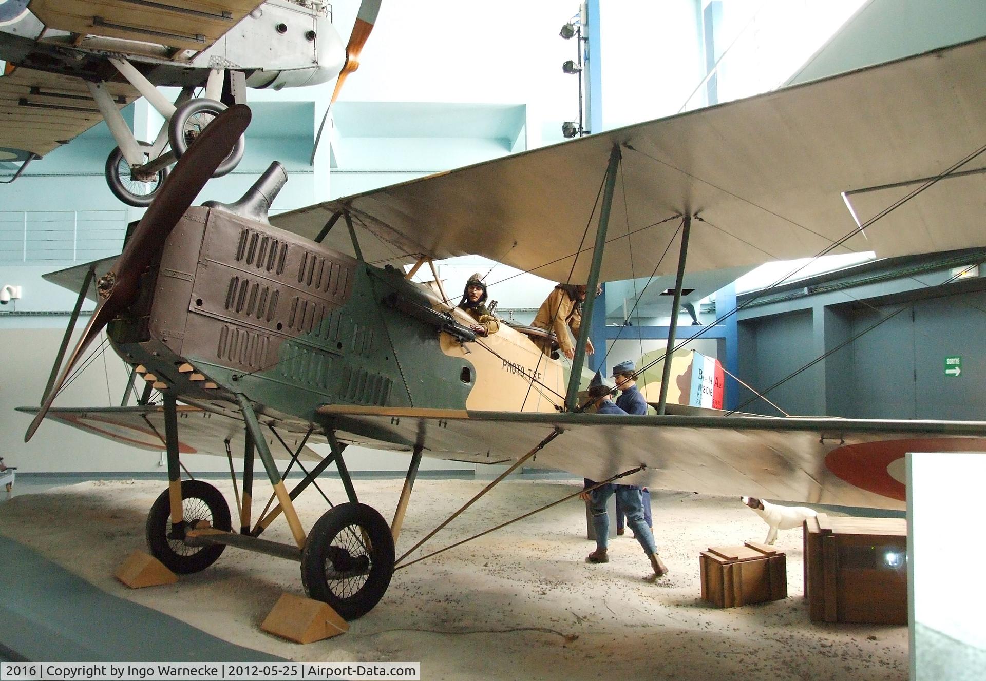 2016, Breguet 14A2 C/N 2016, Breguet Br.14A2 at the Musee de l'Air, Paris/Le Bourget