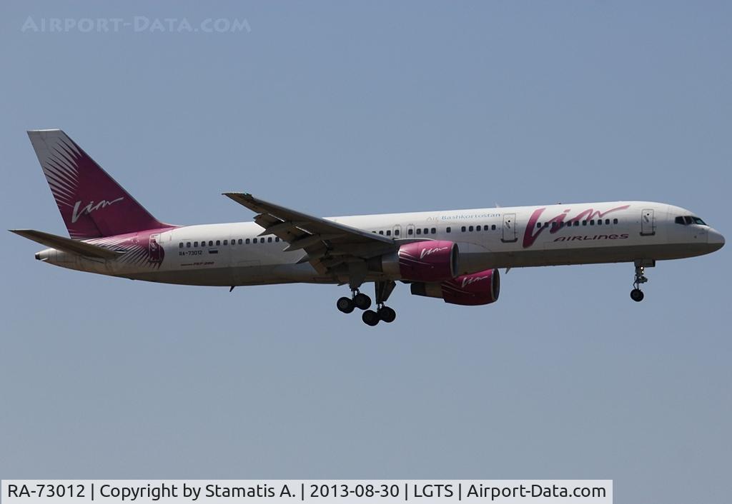 RA-73012, 1992 Boeing 757-230 C/N 25440, Landing on rwy 34