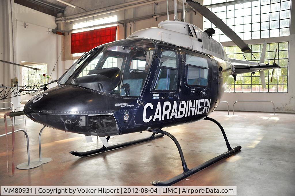 MM80931, Agusta AB-206C-1 Jet Ranger II C/N 9155, at Volandia Museum