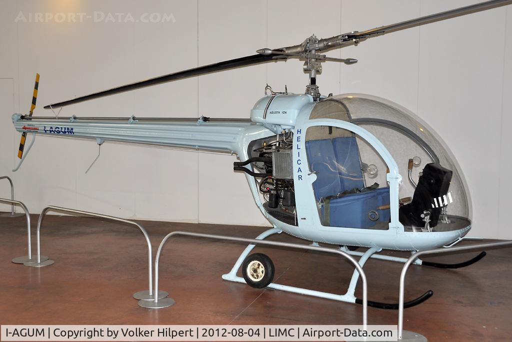 I-AGUM, Agusta A-104A Helicar C/N 4002, at Volandia Museum