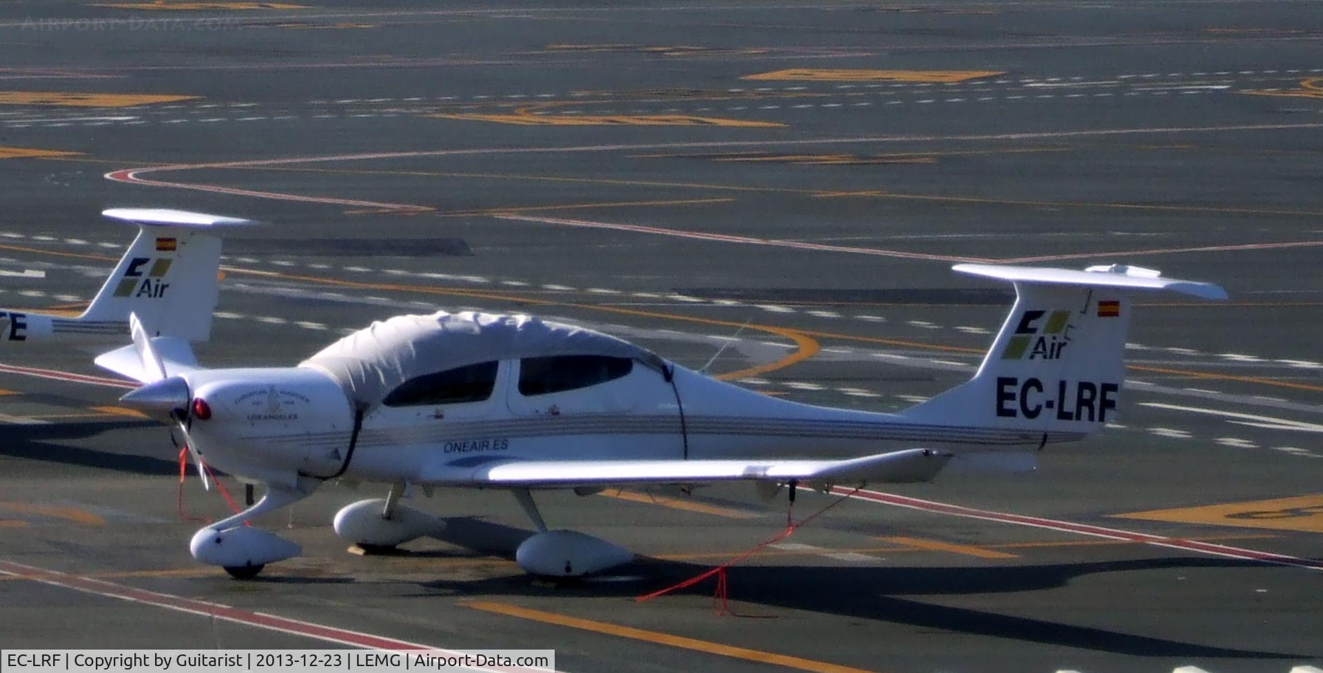 EC-LRF, Diamond DA-40 Diamond Star C/N 40458, On the GA at Malaga
