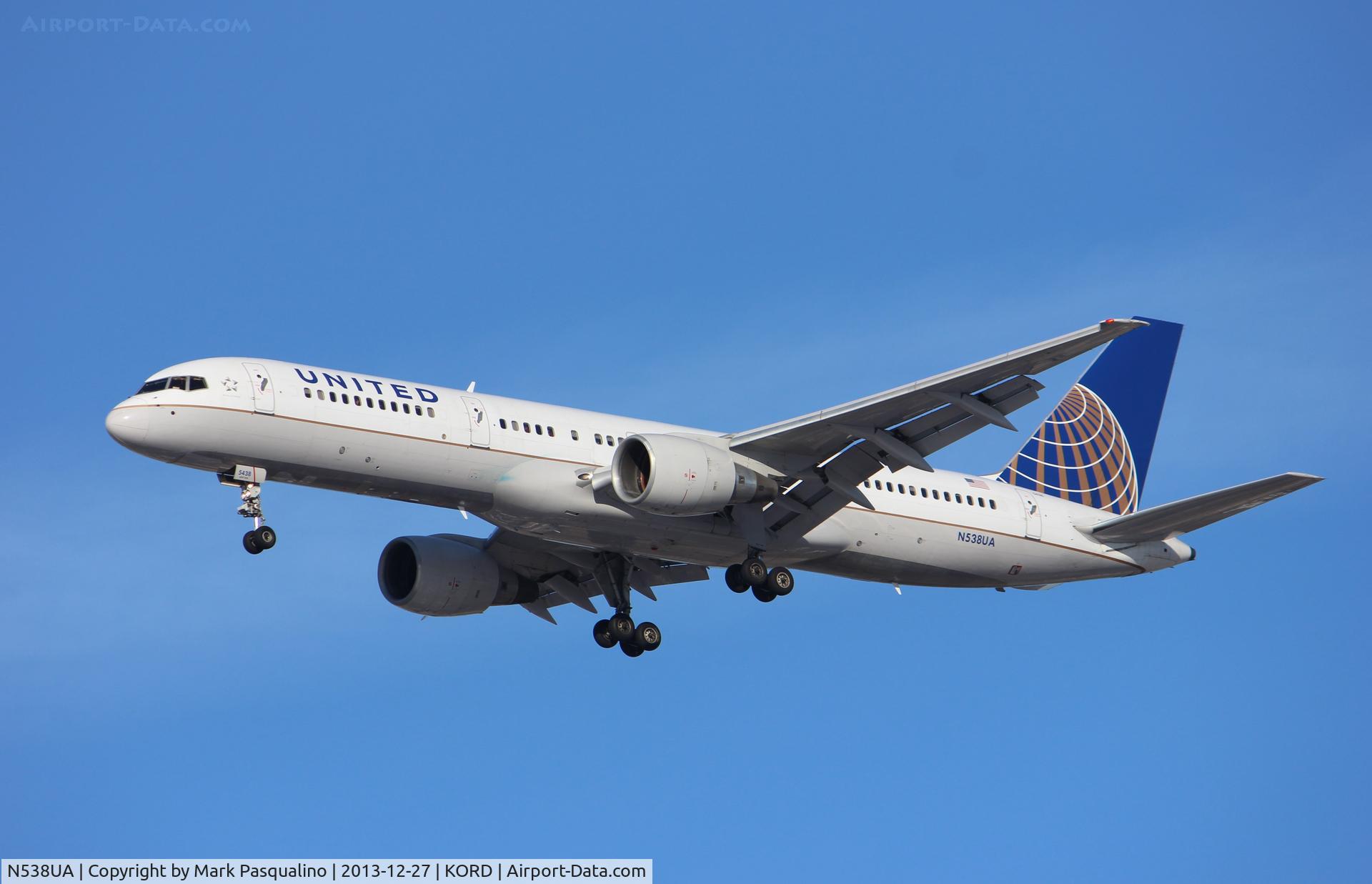 N538UA, 1991 Boeing 757-222(SF) C/N 25222, Boeing 757-200