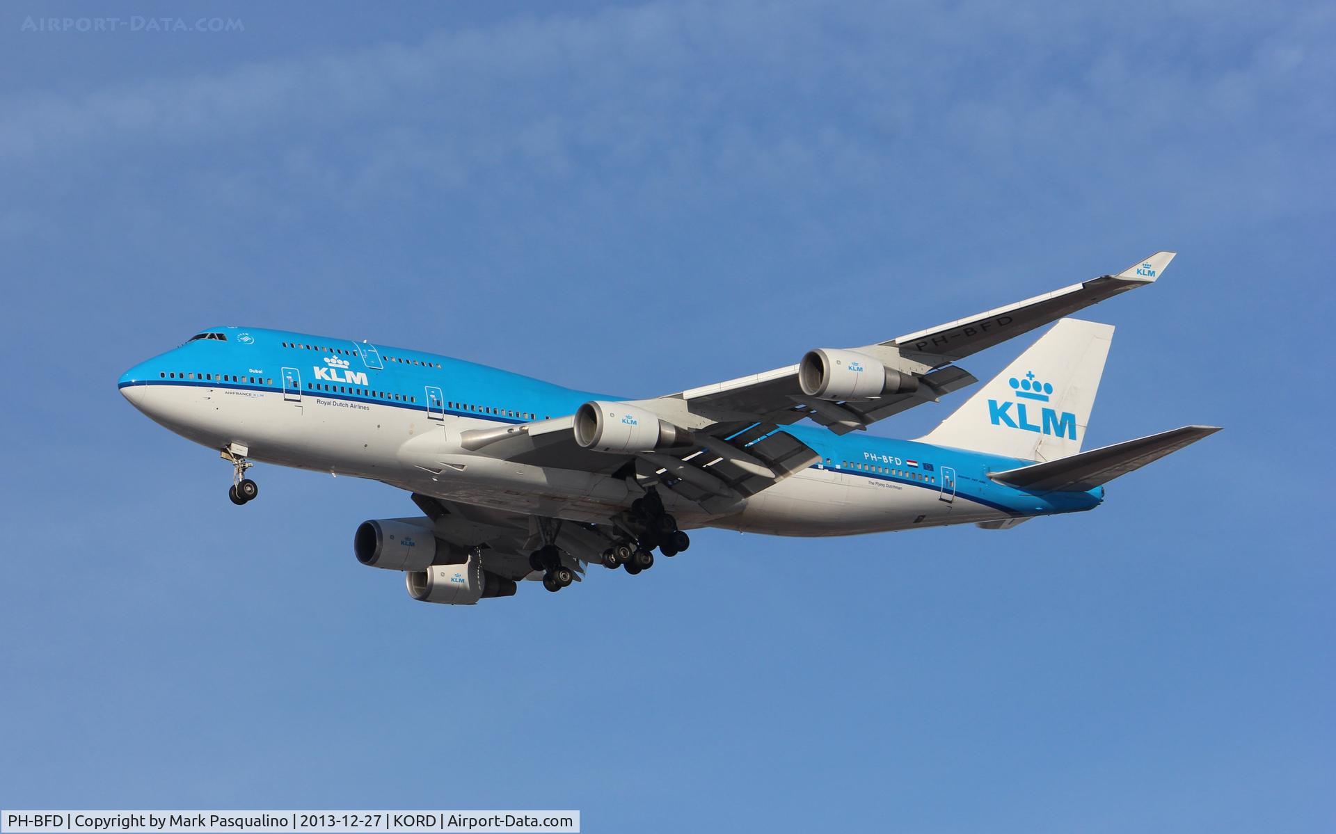 PH-BFD, 1989 Boeing 747-406BC C/N 24001, Boeing 747-400