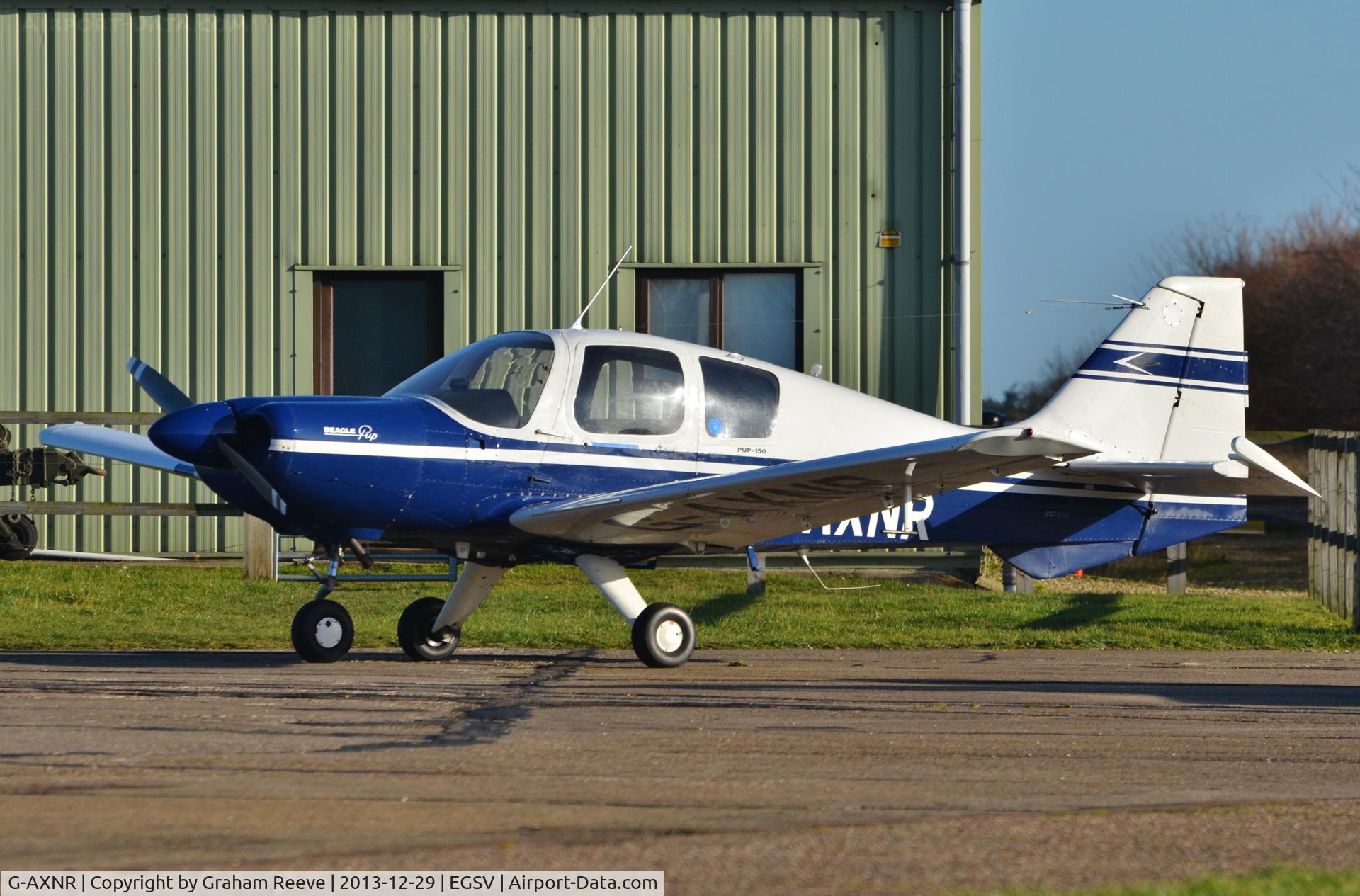 G-AXNR, 1969 Beagle B-121 Pup Series 2 (Pup 150) C/N B121-108, Parked at Old Buckenham.