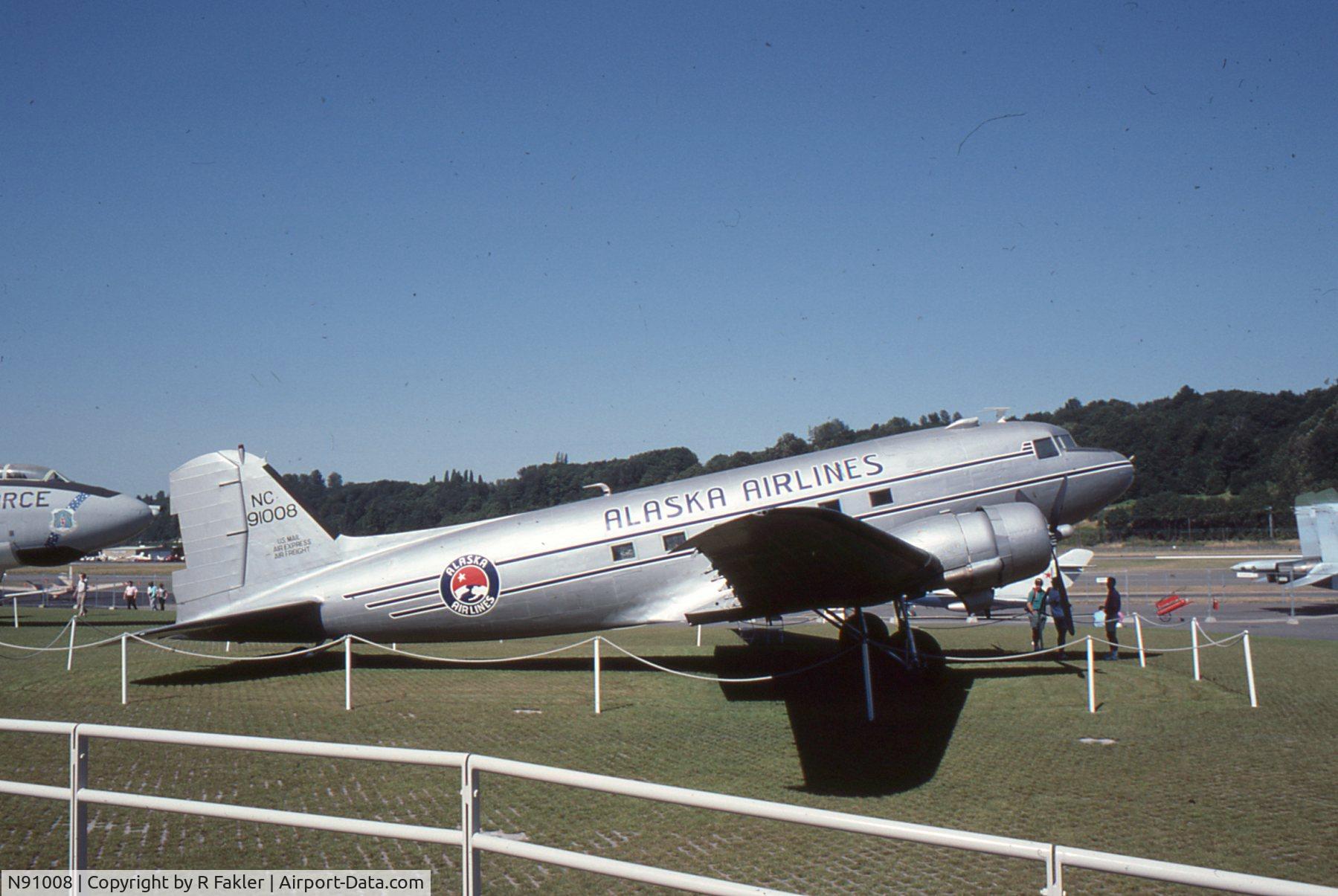 N91008, 1943 Douglas DC-3 C-47A-30-DK C/N 13977, At Boeing Field