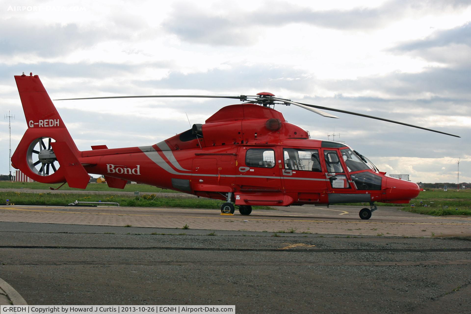 G-REDH, 2010 Eurocopter AS-365N-3 Dauphin 2 C/N 6911, Bond Helicopters.