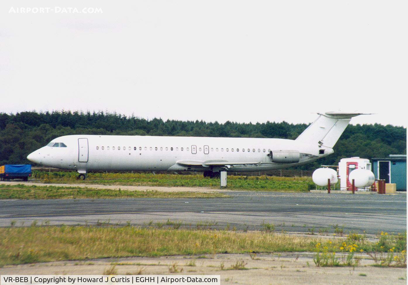VR-BEB, 1971 BAC 111-527FK One-Eleven C/N BAC.226, 2003. With the fire section here. Year is a guess.