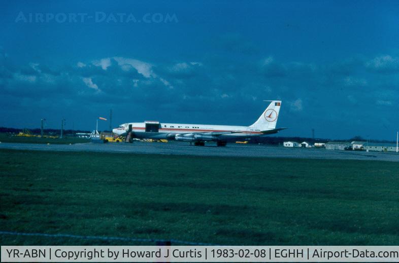 YR-ABN, 1968 Boeing 707-321C C/N 19379, February 1982. TAROM. Date is a guess.