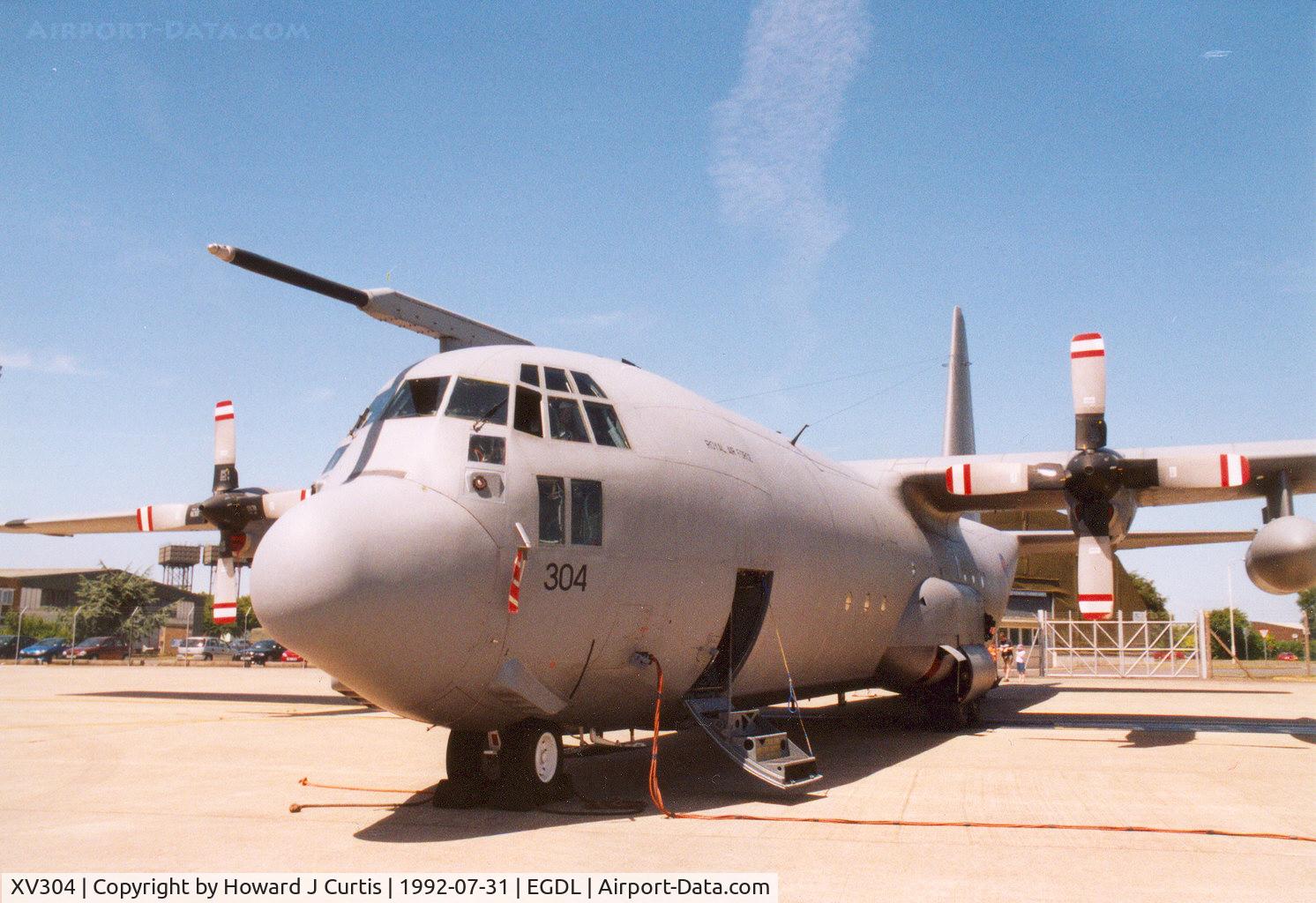 XV304, 1967 Lockheed C-130K Hercules C.3 C/N 382-4272, At Lyneham Families' Day.