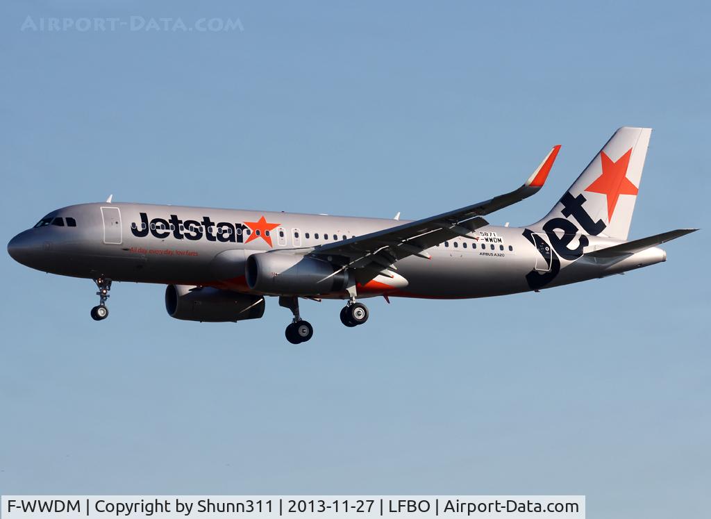 F-WWDM, 2013 Airbus A320-232 C/N 5871, C/n 5871 - To be VH-VFX
