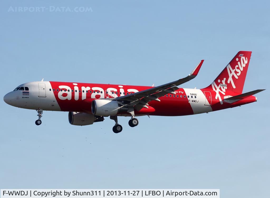 F-WWDJ, 2013 Airbus A320-216 C/N 5866, C/n 5866 - To be HS-BBJ