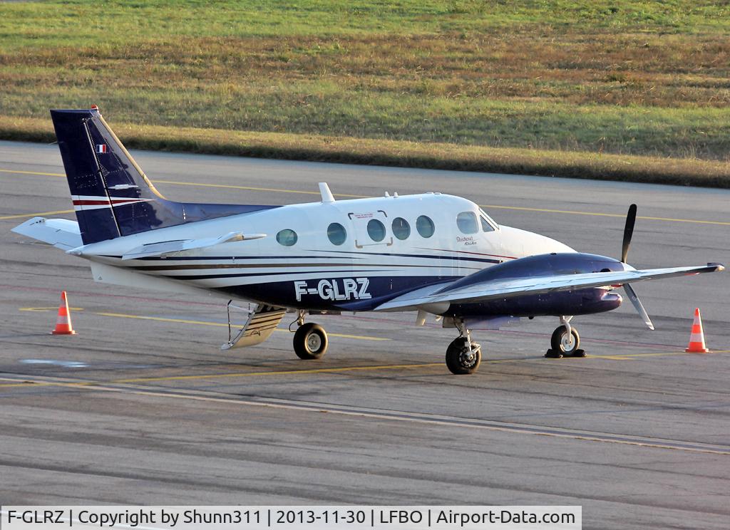 F-GLRZ, Beech C90A King Air C/N LJ-1296, Parked at the General Aviation area in new c/s