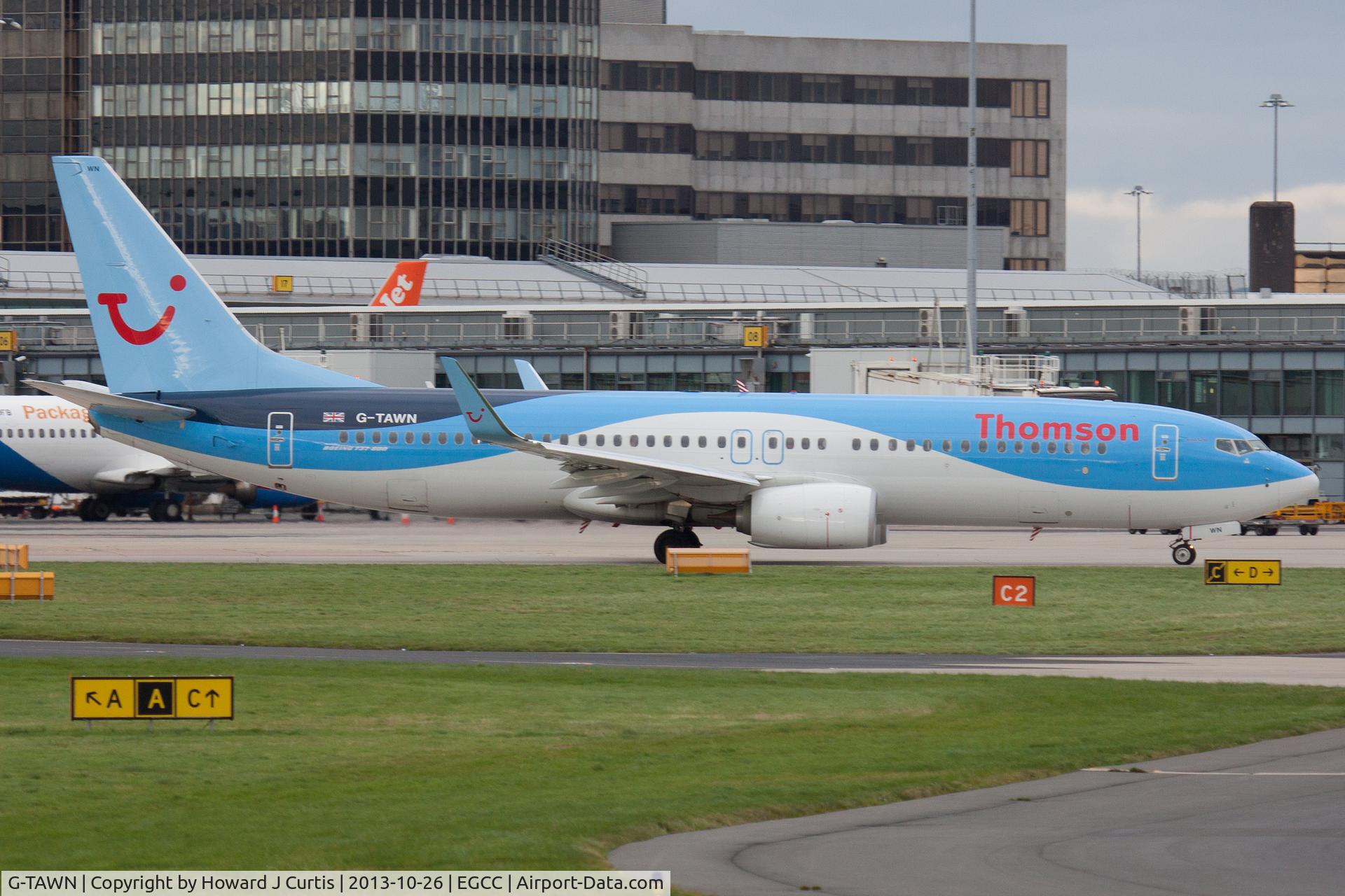 G-TAWN, 2013 Boeing 737-8K5 C/N 37251, Thomson Airways.