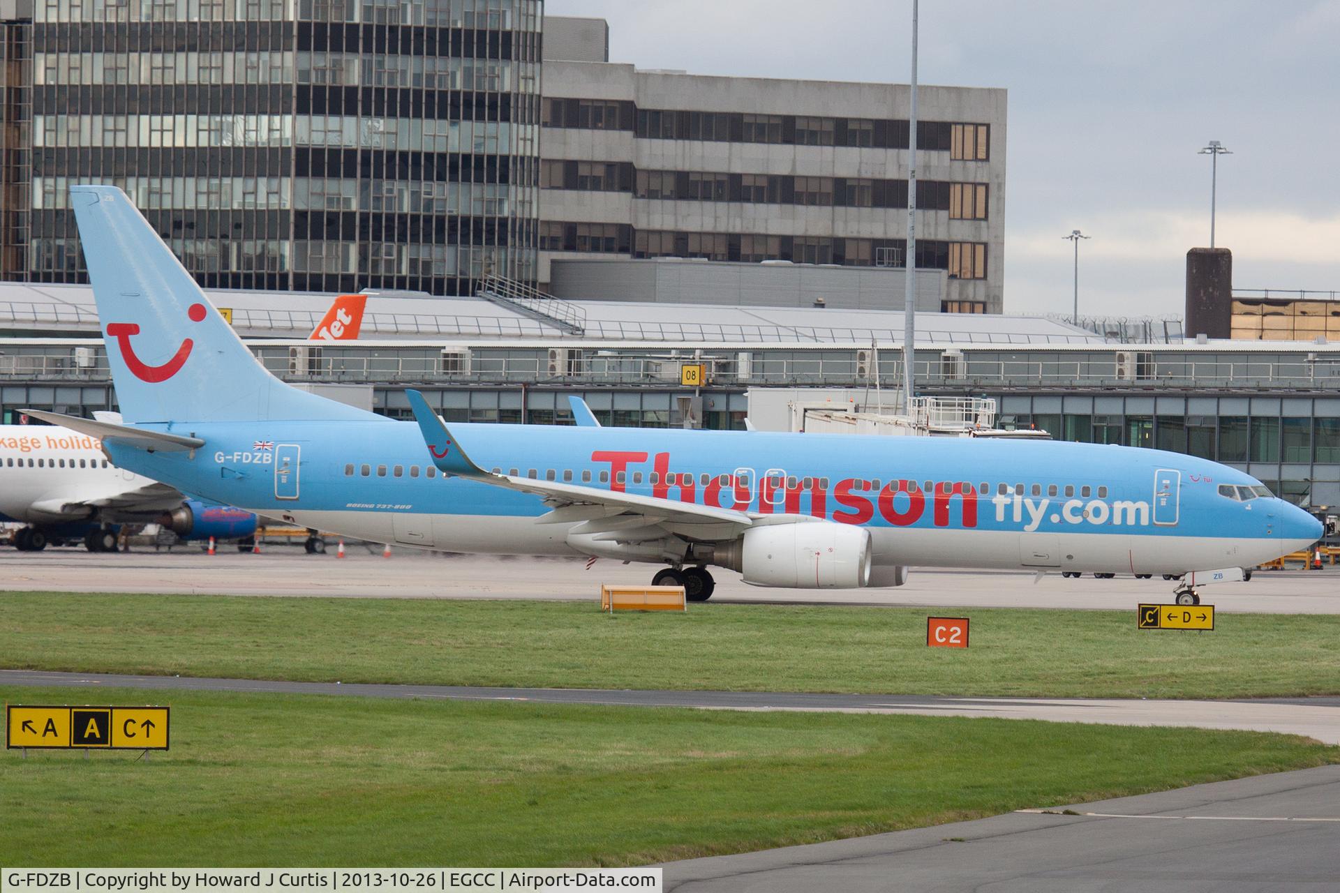 G-FDZB, 2007 Boeing 737-8K5 C/N 35131, Thomson Airways.
