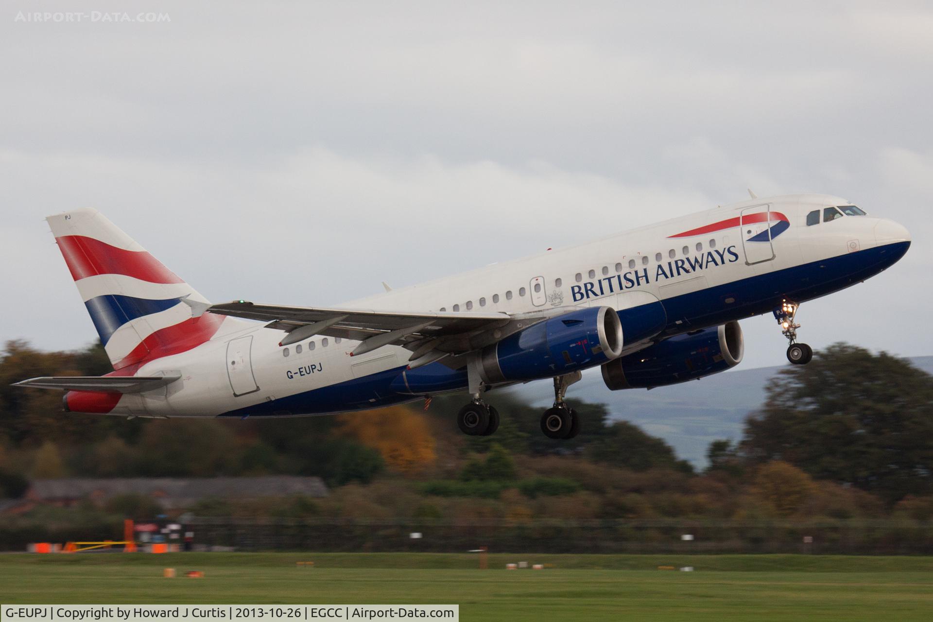 G-EUPJ, 2000 Airbus A319-131 C/N 1232, British Airways.