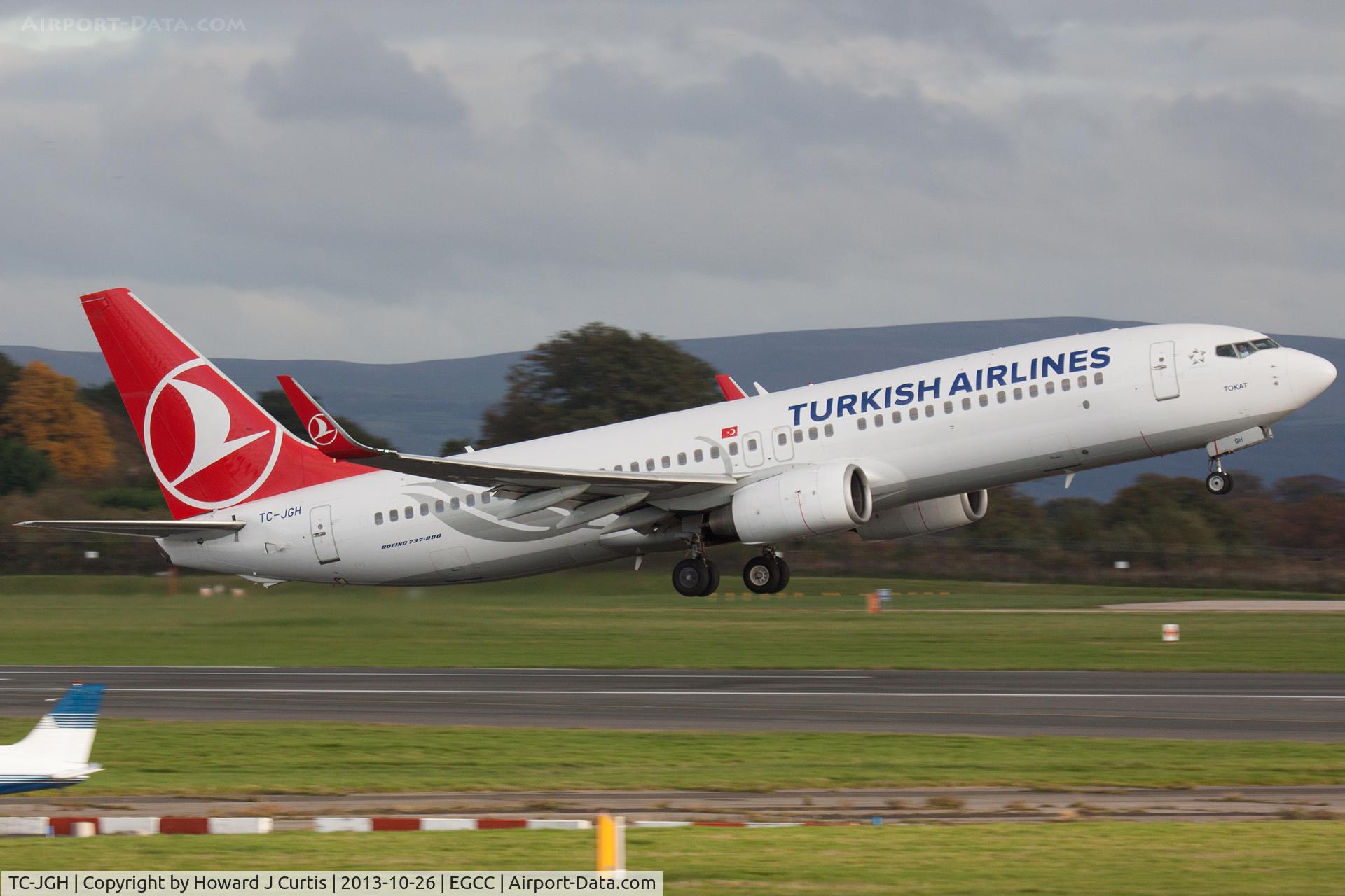 TC-JGH, 2006 Boeing 737-8F2 C/N 34406, Turkish Airlines, named 'Tokat'.