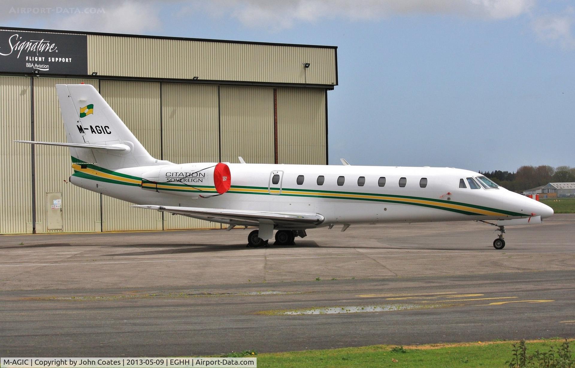 M-AGIC, 2007 Cessna 680 Citation Sovereign C/N 680-0138, The reg says it all!