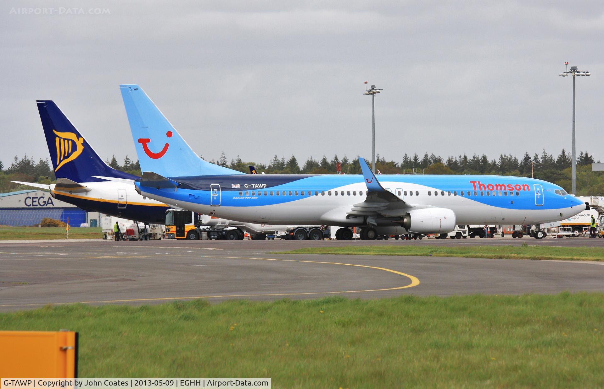 G-TAWP, 2013 Boeing 737-8K5 C/N 37257, Resident Thomson with unknown Ryanair