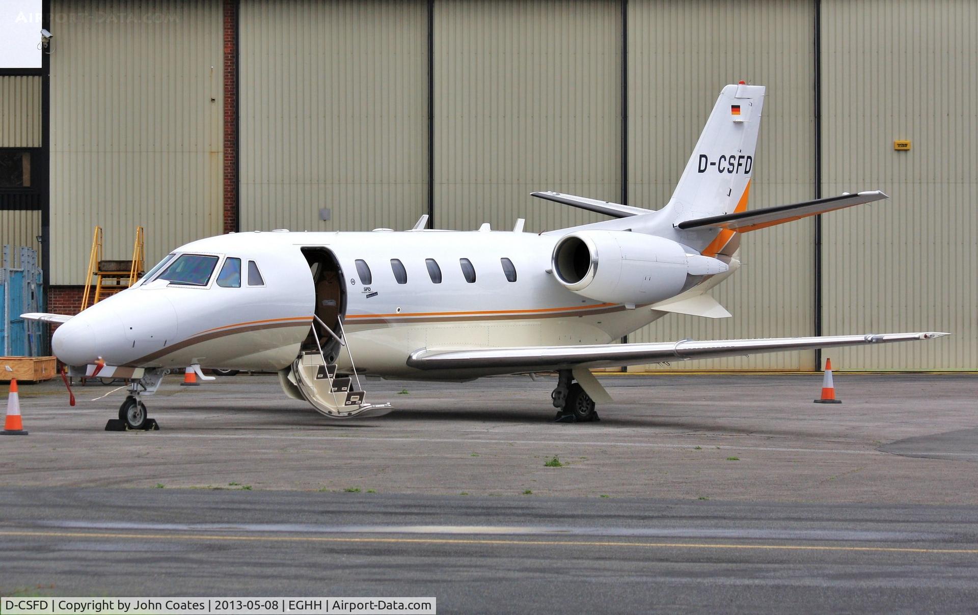 D-CSFD, 1999 Cessna 560XL Citation Excel C/N 560-5022, Parked at Signatures