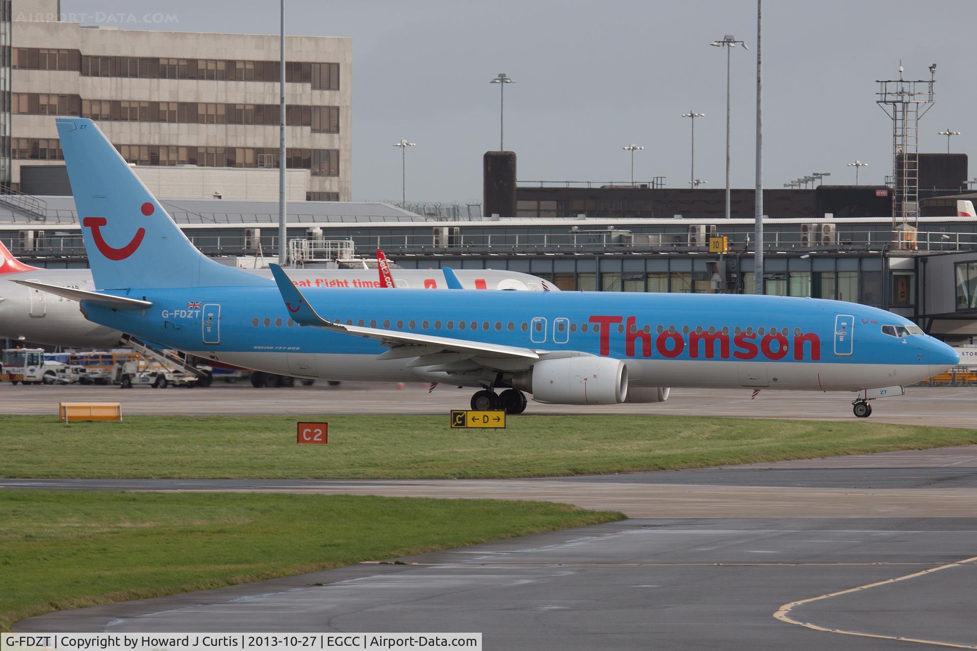 G-FDZT, 2011 Boeing 737-8K5 C/N 37248, Thomson Airways.