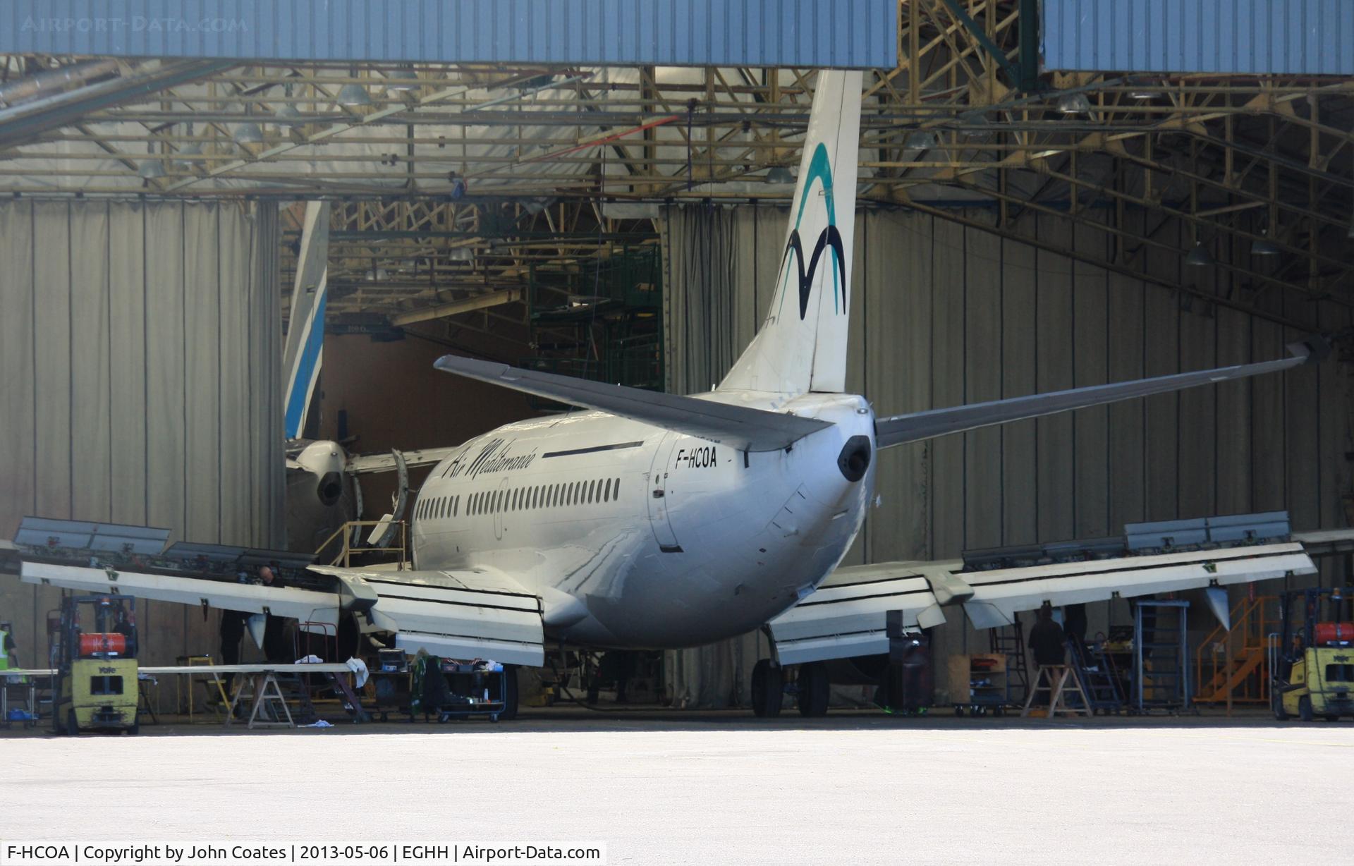 F-HCOA, 1996 Boeing 737-5L9 C/N 28084, Receiving tlc at European