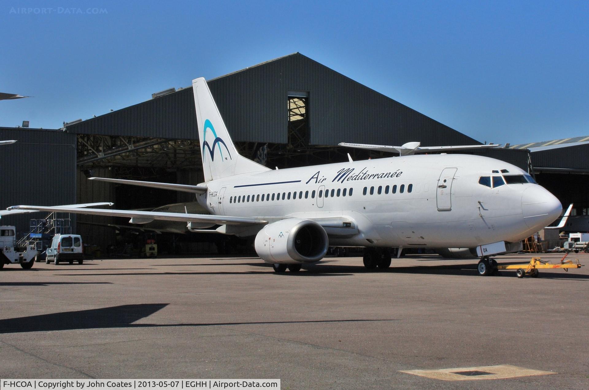F-HCOA, 1996 Boeing 737-5L9 C/N 28084, Preparing to depart European Aviation