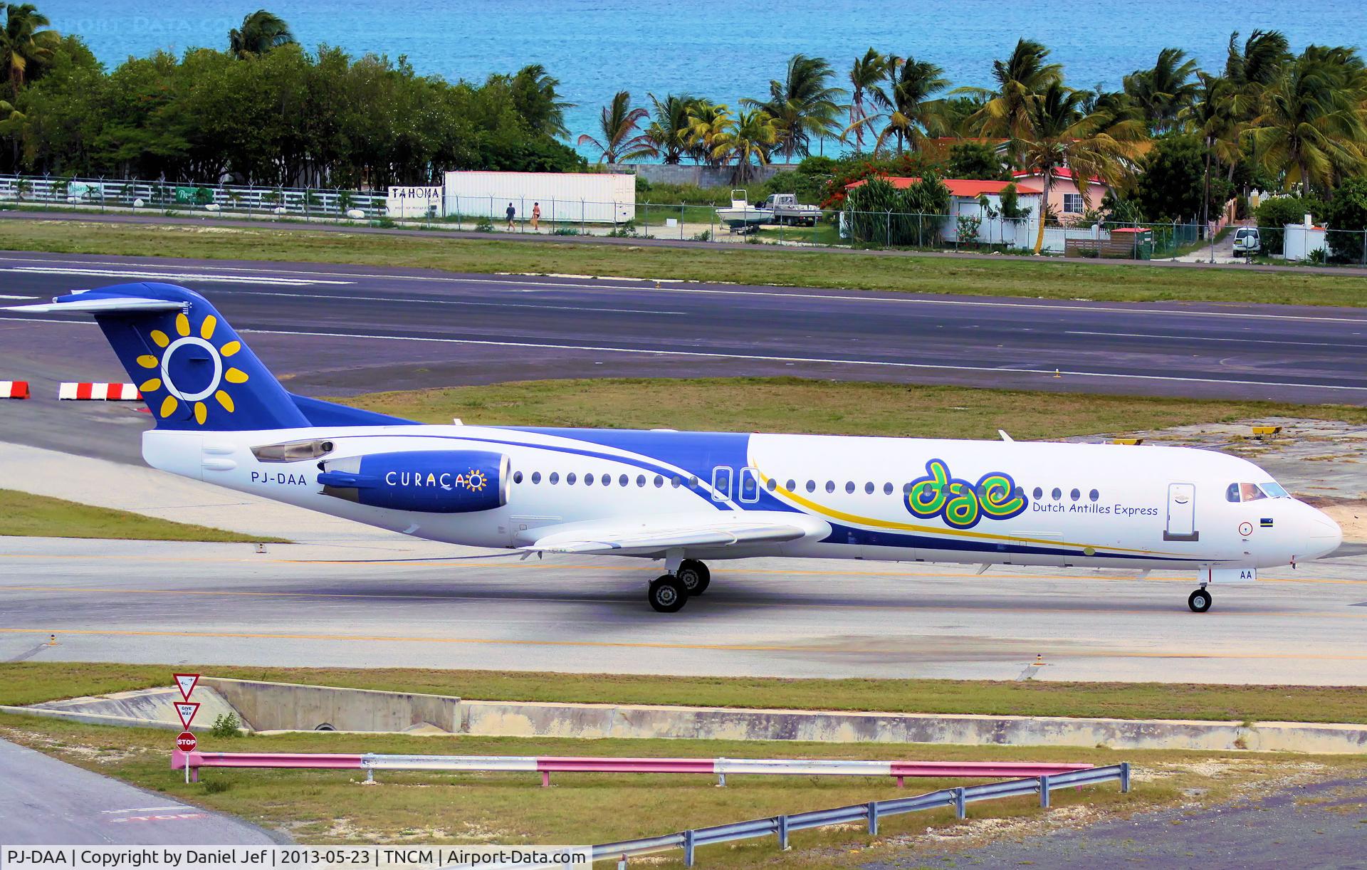 PJ-DAA, 1990 Fokker 100 (F-28-0100) C/N 11310, PJ-DAA