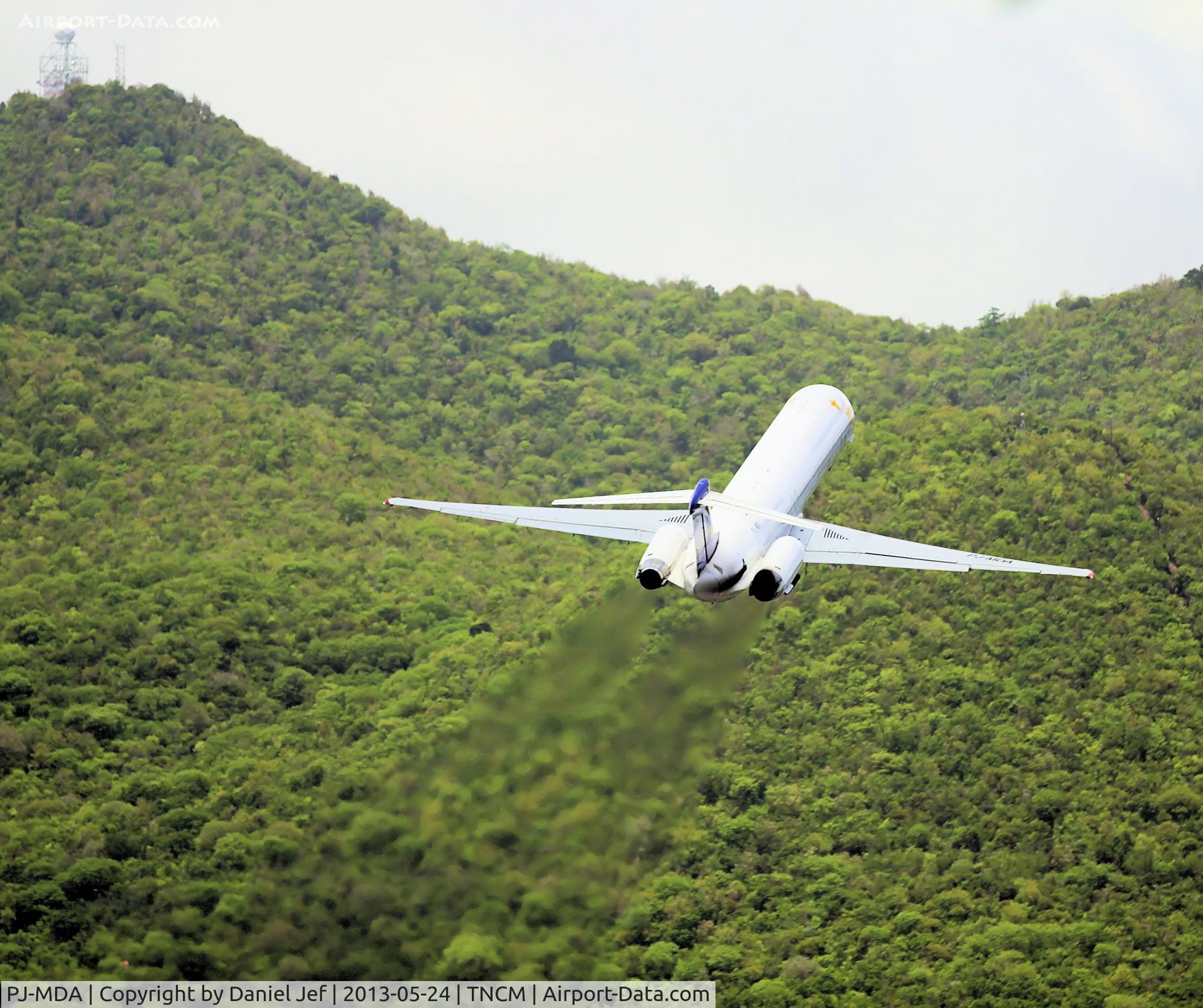 PJ-MDA, 1987 McDonnell Douglas MD-83 (DC-9-83) C/N 49449, PJ-MDA