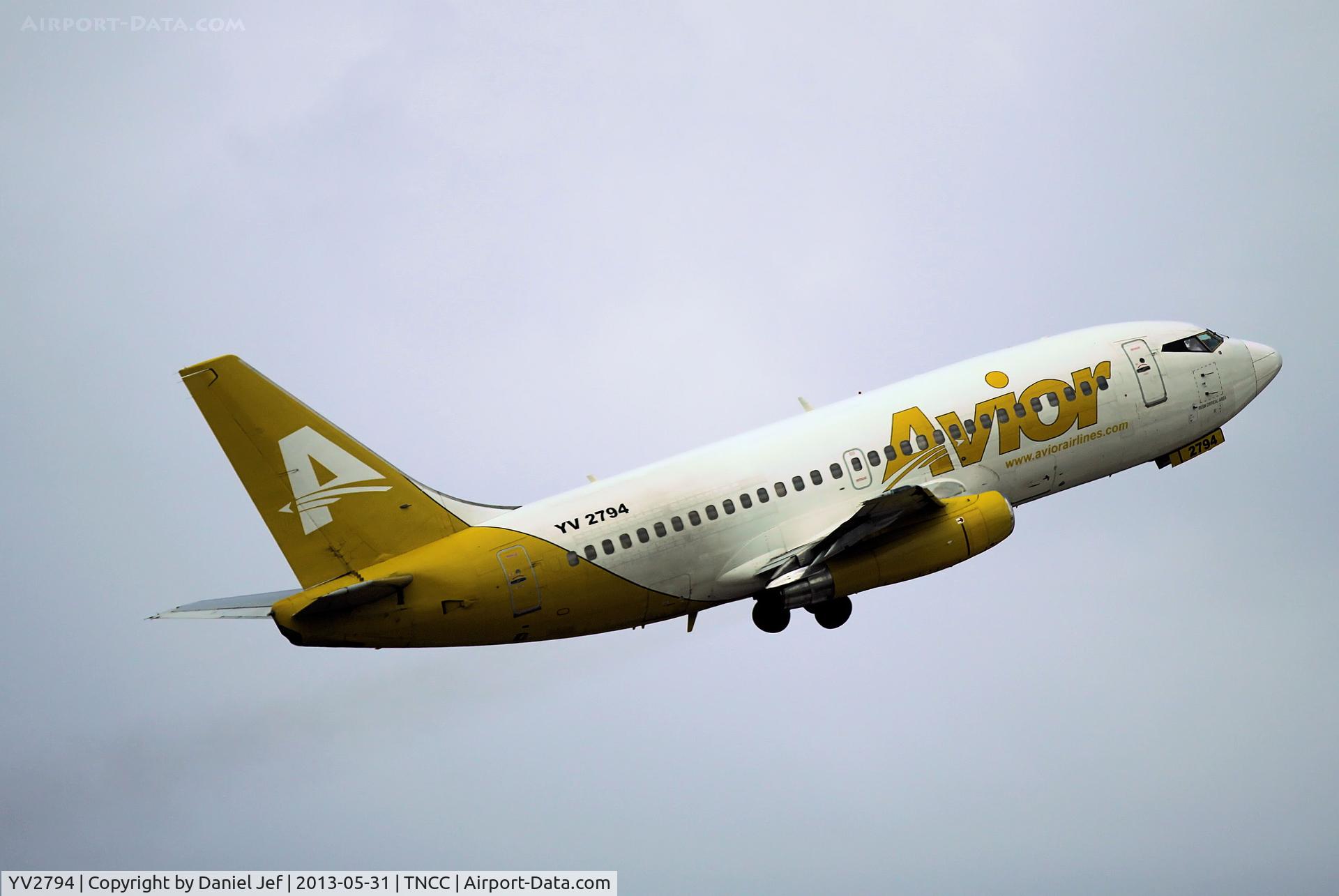 YV2794, 1984 Boeing 737-232 C/N 23089, YV2794