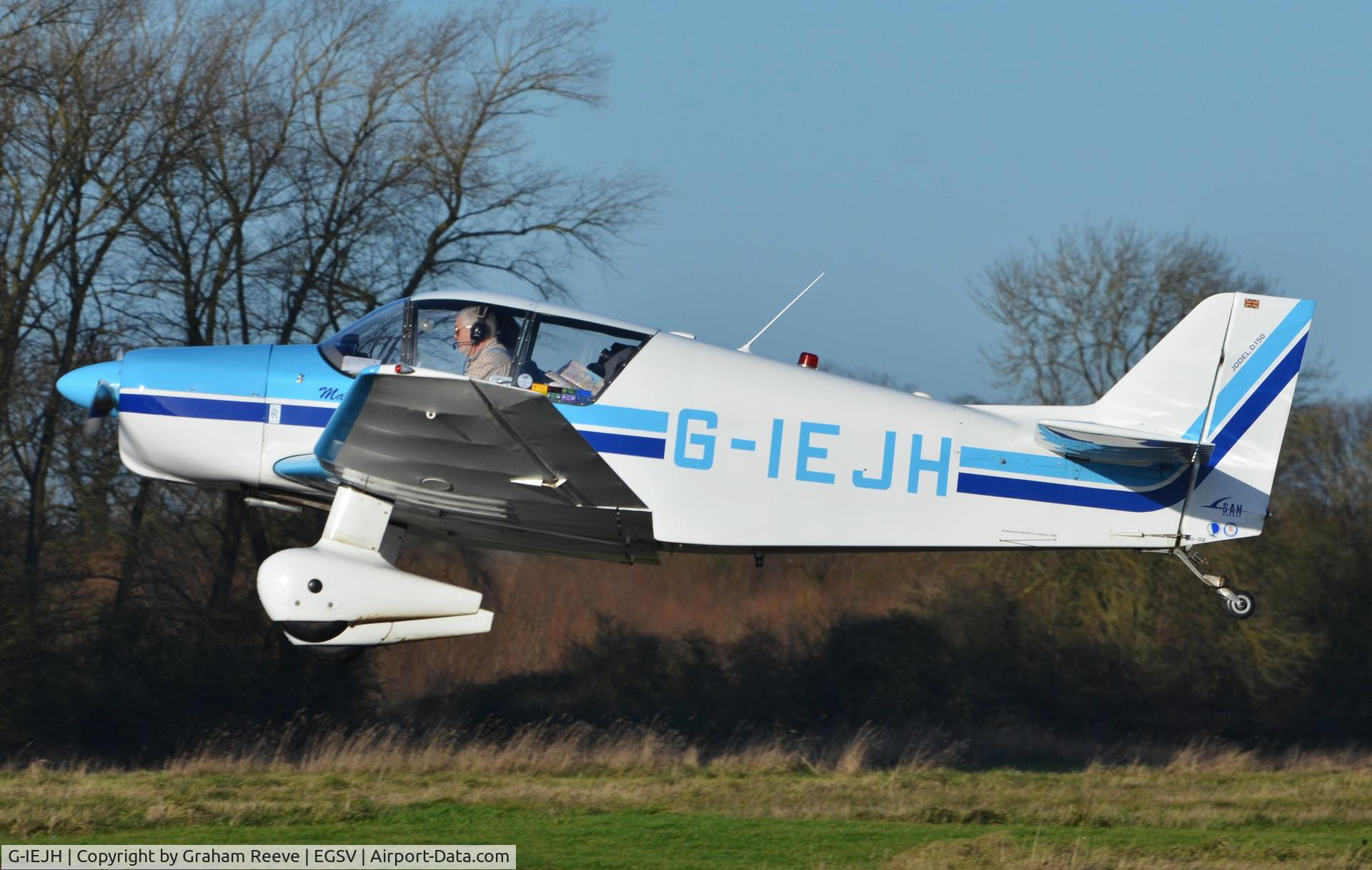 G-IEJH, 1963 SAN Jodel D-150 Mascaret C/N 02, Just airbourne.