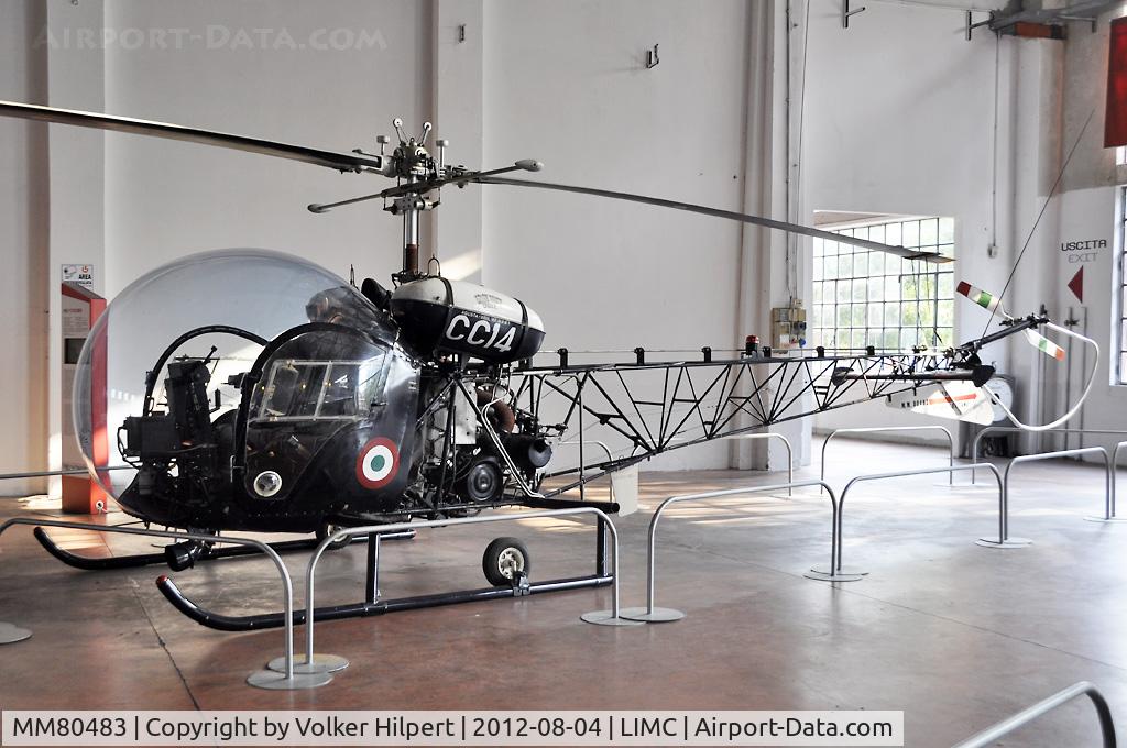 MM80483, Agusta AB-47G-3B-1 C/N 1616, at Volandia Museum
