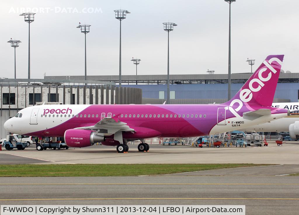 F-WWDO, 2013 Airbus A320-214 C/N 5874, C/n 5874 - To be JA811P