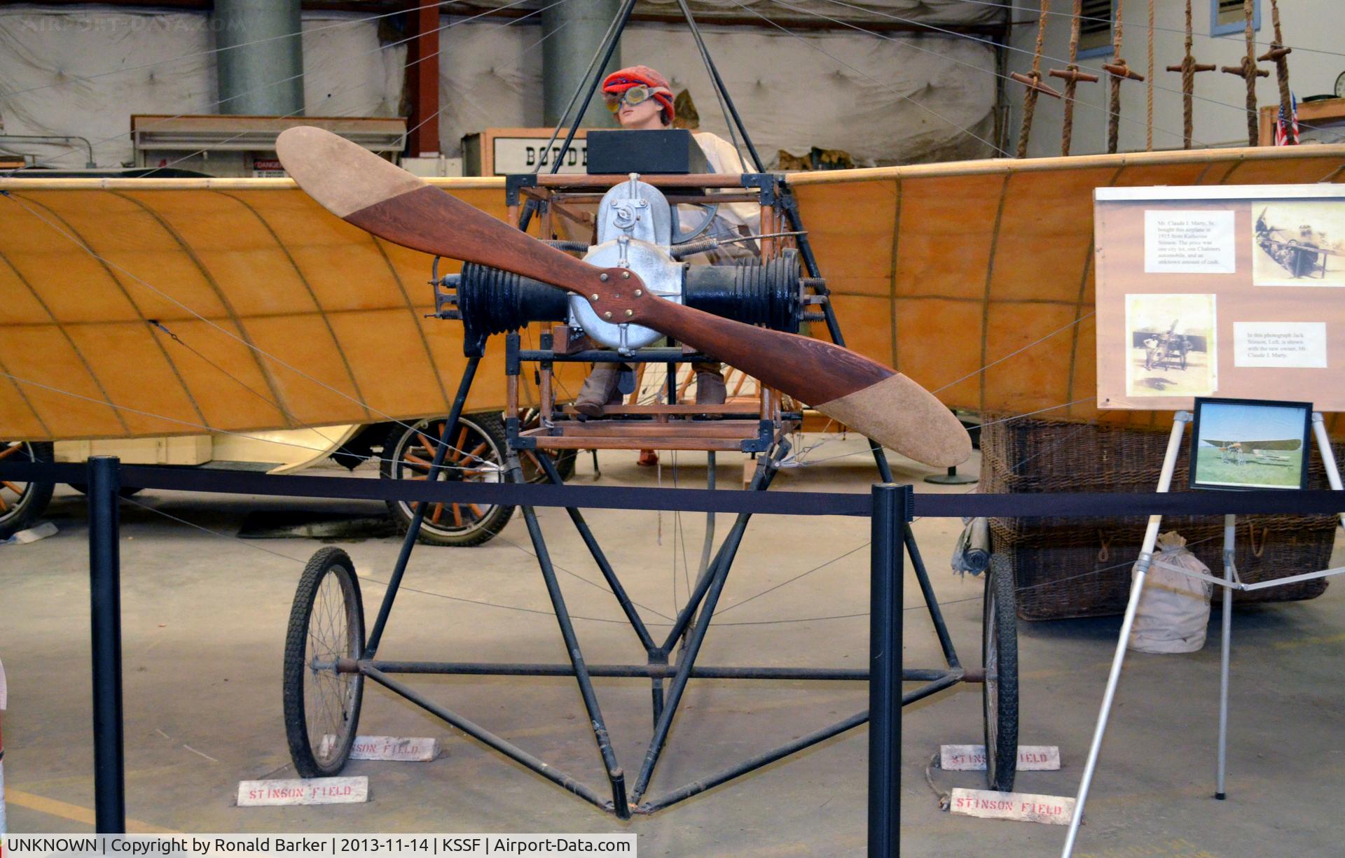 UNKNOWN, Miscellaneous Various C/N unknown, The Katherine Stinson Bleriot at the Texas Air Museum
