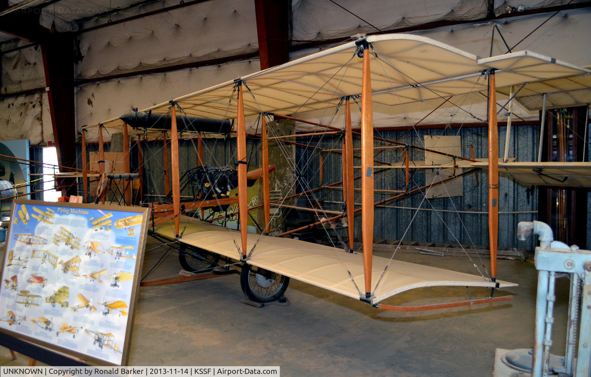 UNKNOWN, Miscellaneous Various C/N unknown, Early biplane at the Texas Air Museum