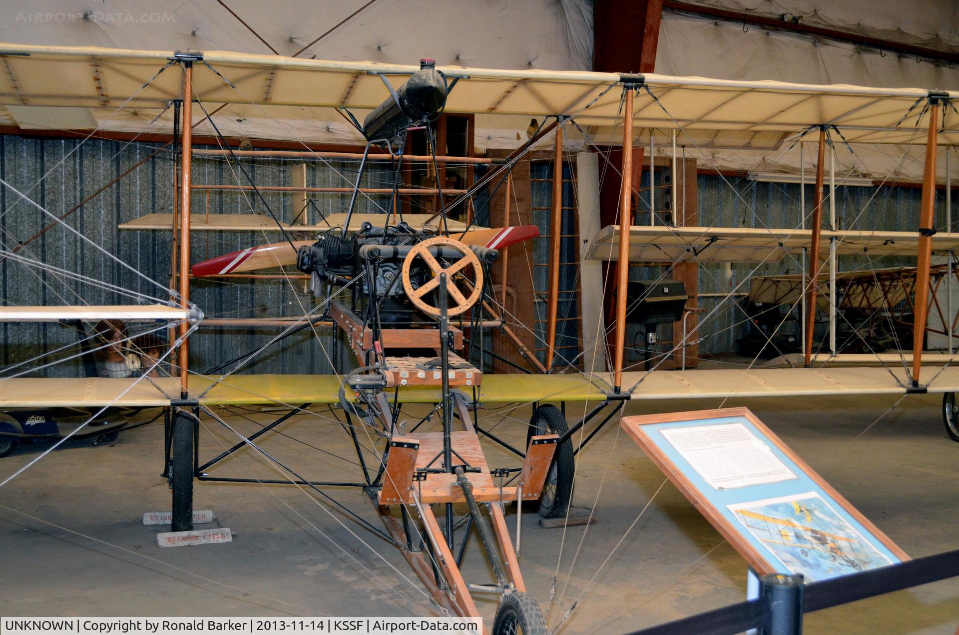 UNKNOWN, Miscellaneous Various C/N unknown, Early biplane at the Texas Air Museum