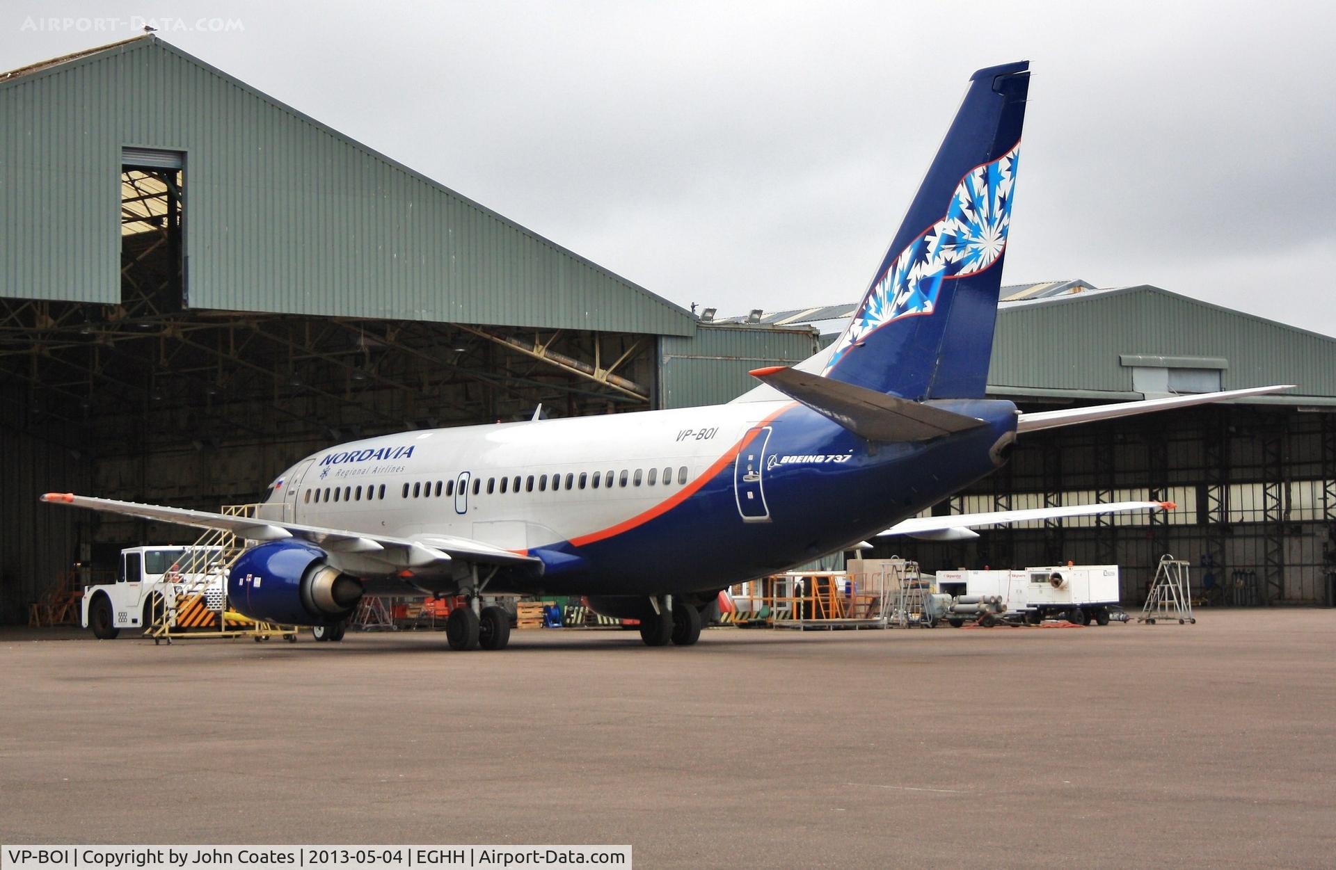 VP-BOI, 1990 Boeing 737-505 C/N 24650, Recent arrival at European