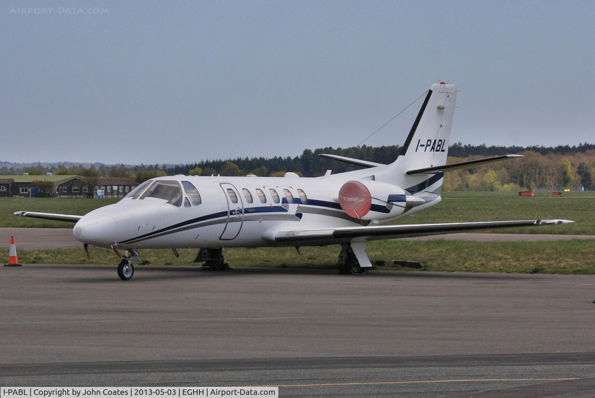 I-PABL, 2004 Cessna 550 Citation Bravo C/N 550-1083, Parked at Citation Centre
