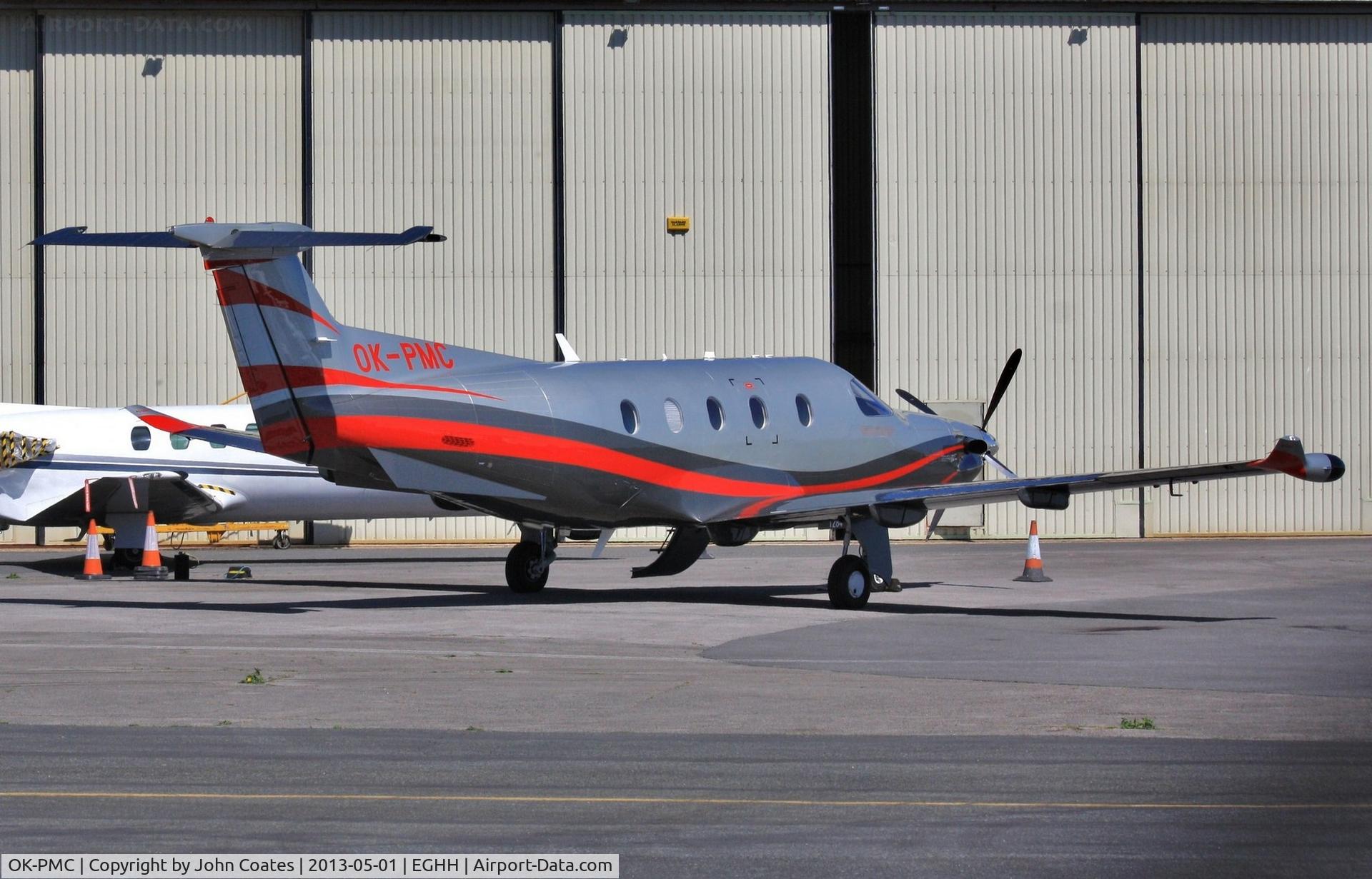 OK-PMC, 2011 Pilatus PC-12/47E C/N 1284, Parked at Signatures