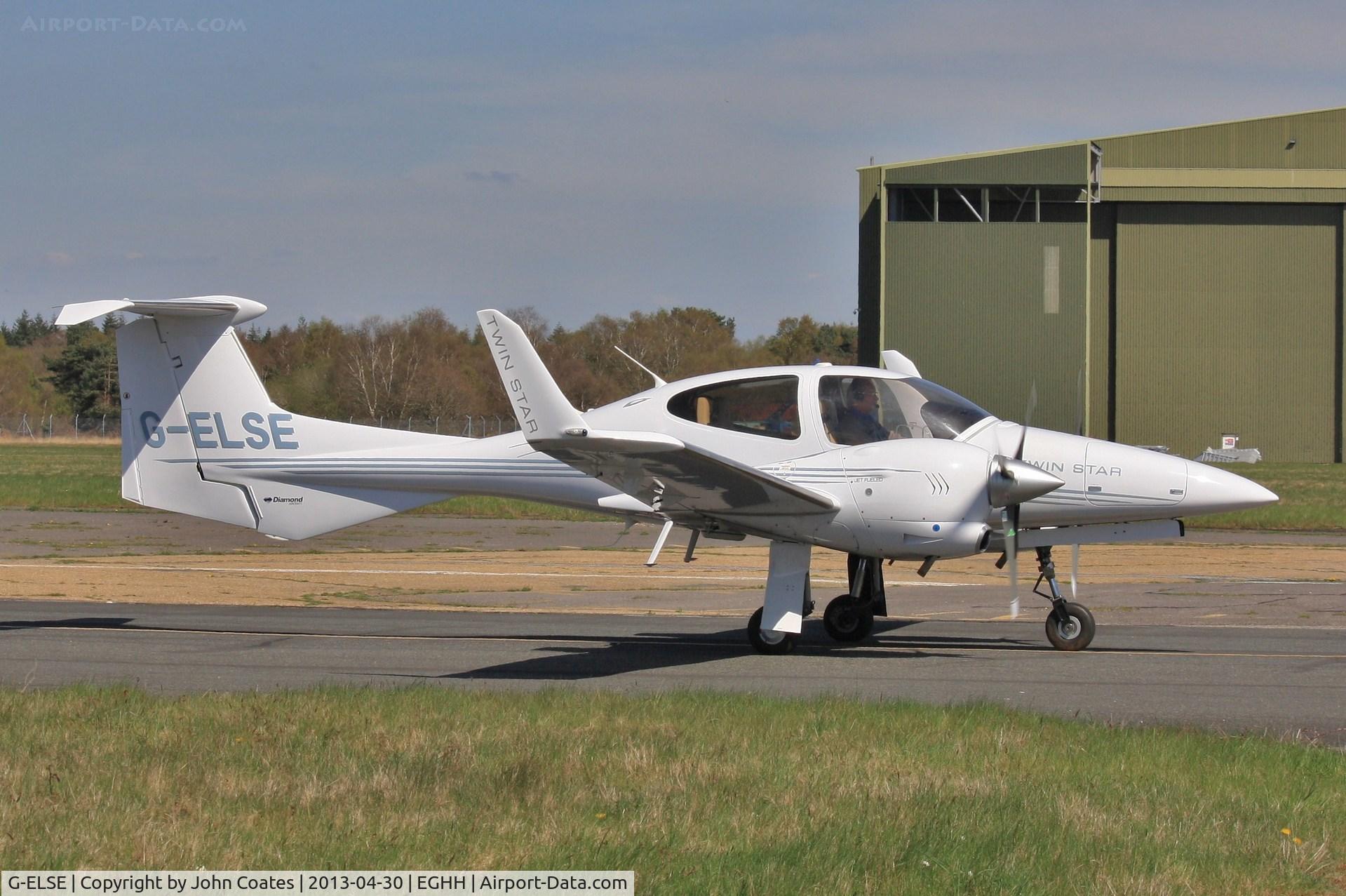 G-ELSE, 2006 Diamond DA-42 Twin Star C/N 42.114, Departing from BHL
