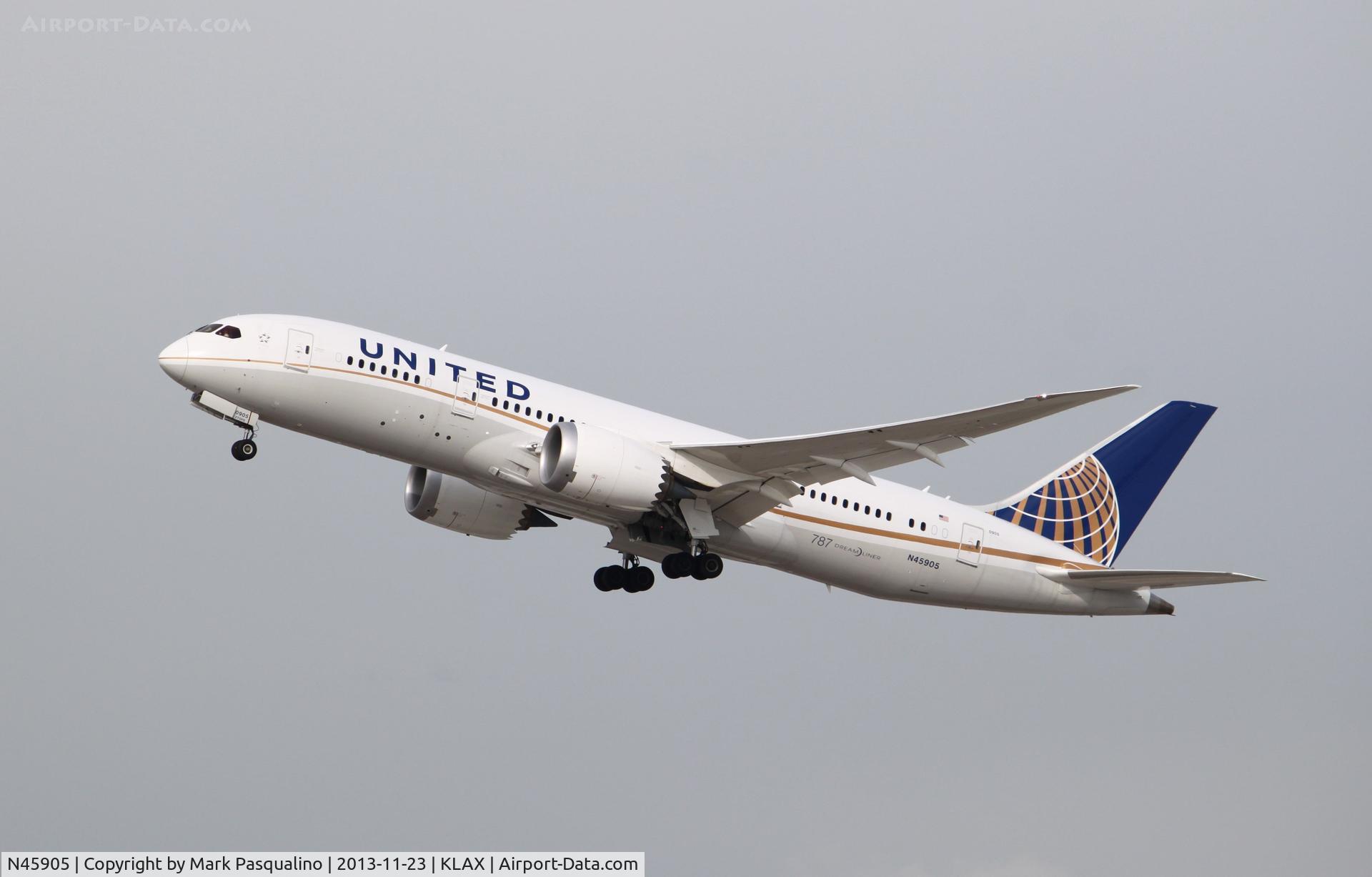 N45905, 2012 Boeing 787-8 Dreamliner Dreamliner C/N 34825, Boeing 787-8